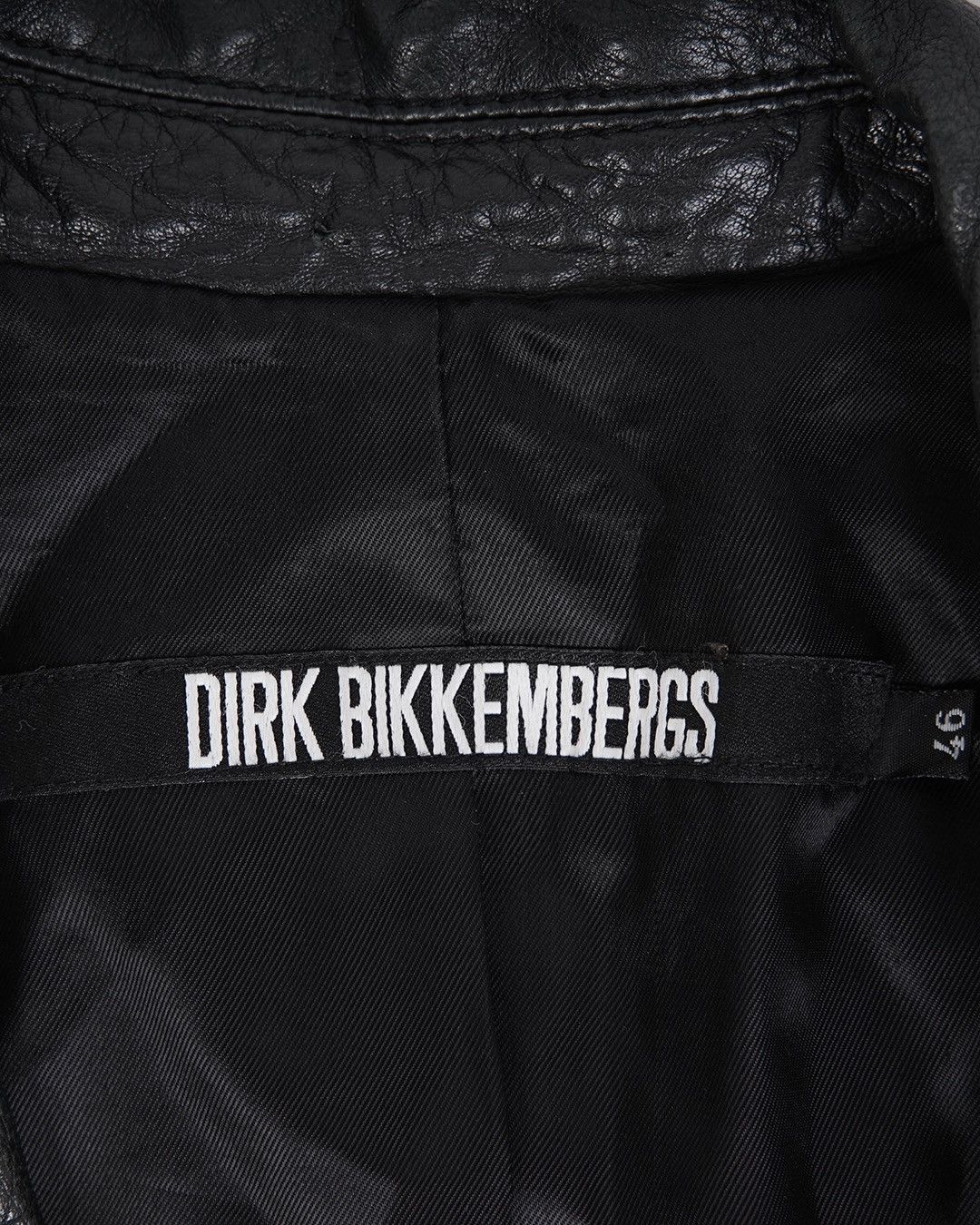 Dirk Bikkembergs Dirk Bikkembergs F/W2003 Leather Jacket Size L / US 10 / IT 46 - 4 Thumbnail