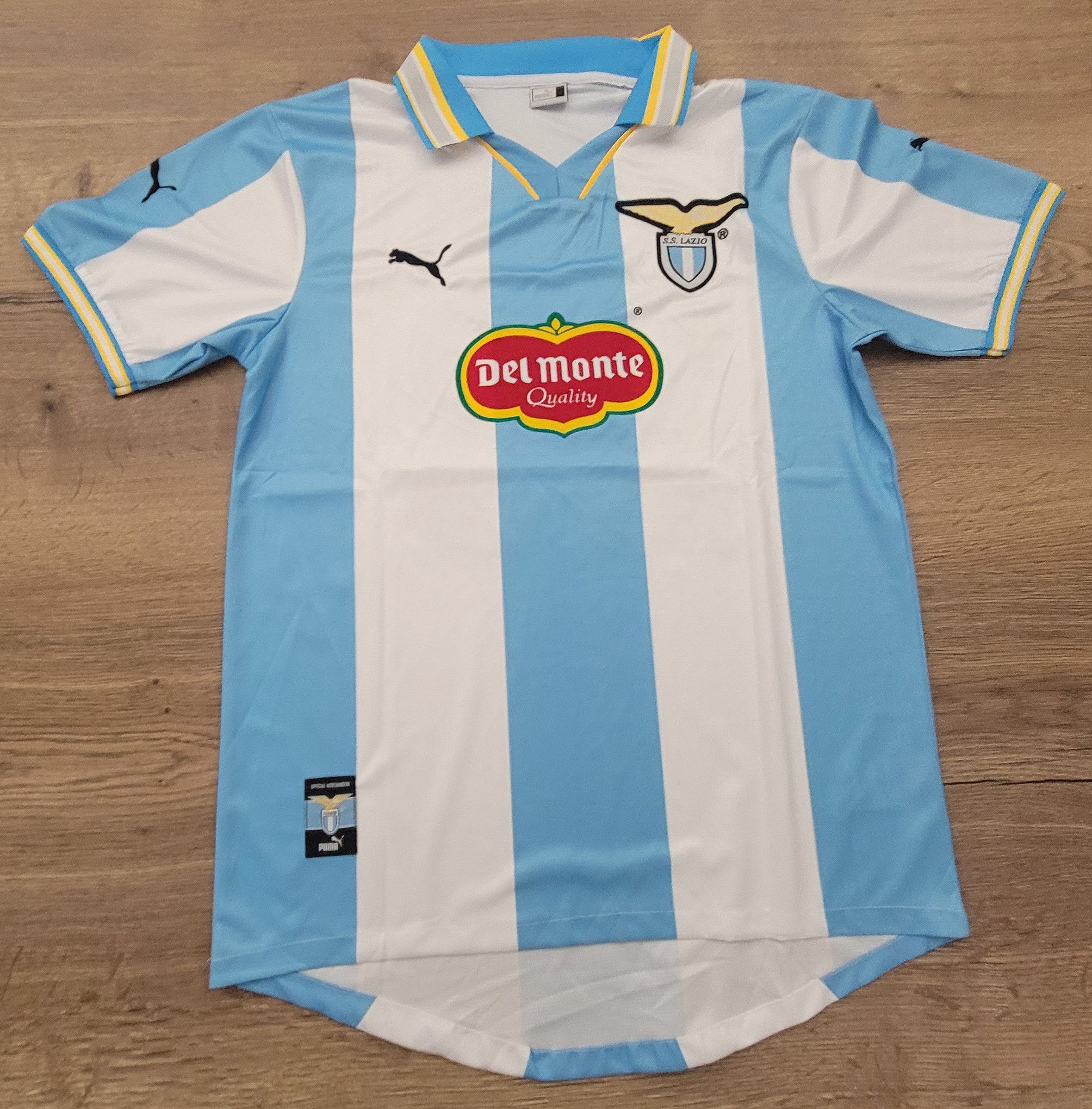 Other Veron 23 Lazio Rome 1999/2000 Vintage Soccer Jersey Trikot Size US L / EU 52-54 / 3 - 2 Thumbnail