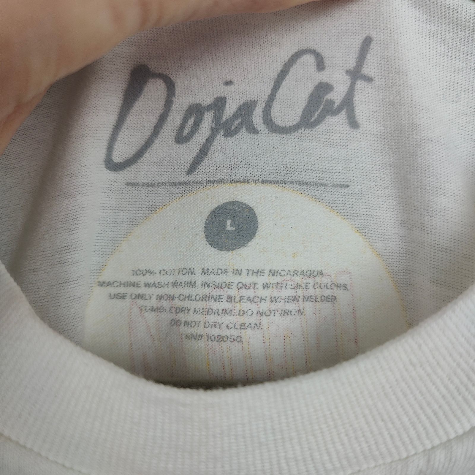 Other Doja Cat Coachella 2022 Graphic T-Shirt Size Large White Size US L / EU 52-54 / 3 - 4 Thumbnail
