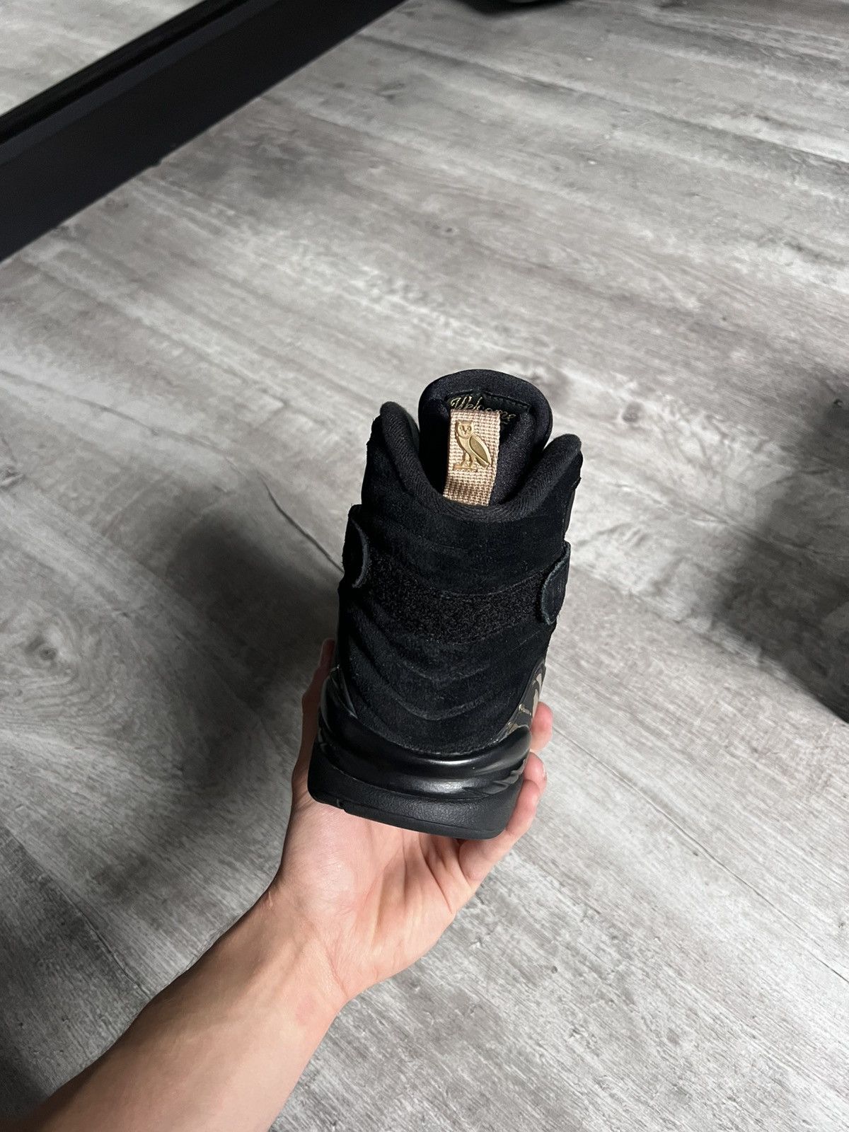 Nike Nike Air Jordan 8 OVO Black Shoes Size US 9.5 / EU 42-43 - 5 Thumbnail