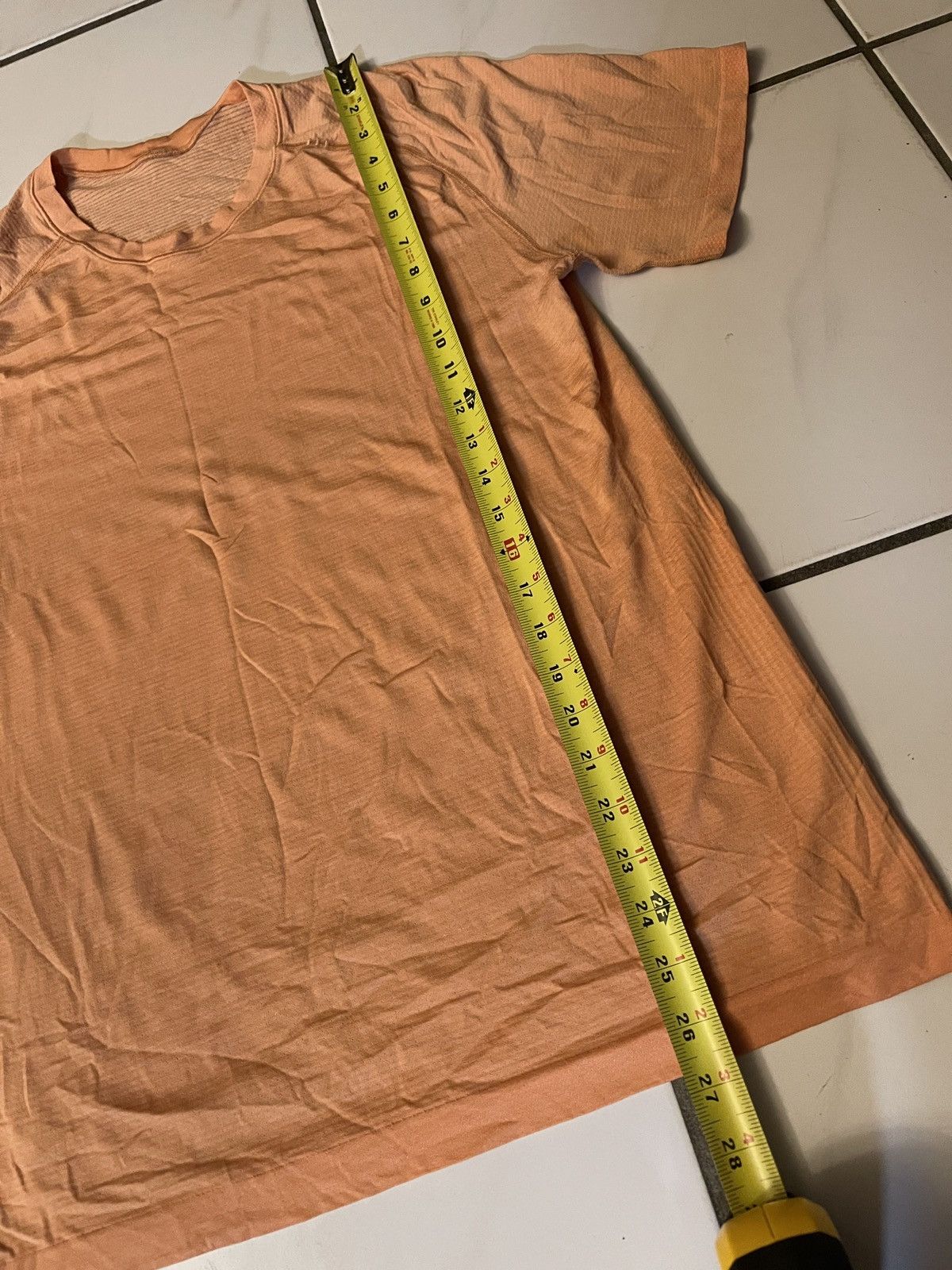 Lululemon Lululemon Mens Orange Movement Is Medicine T-Shirt Medium Size US M / EU 48-50 / 2 - 3 Thumbnail