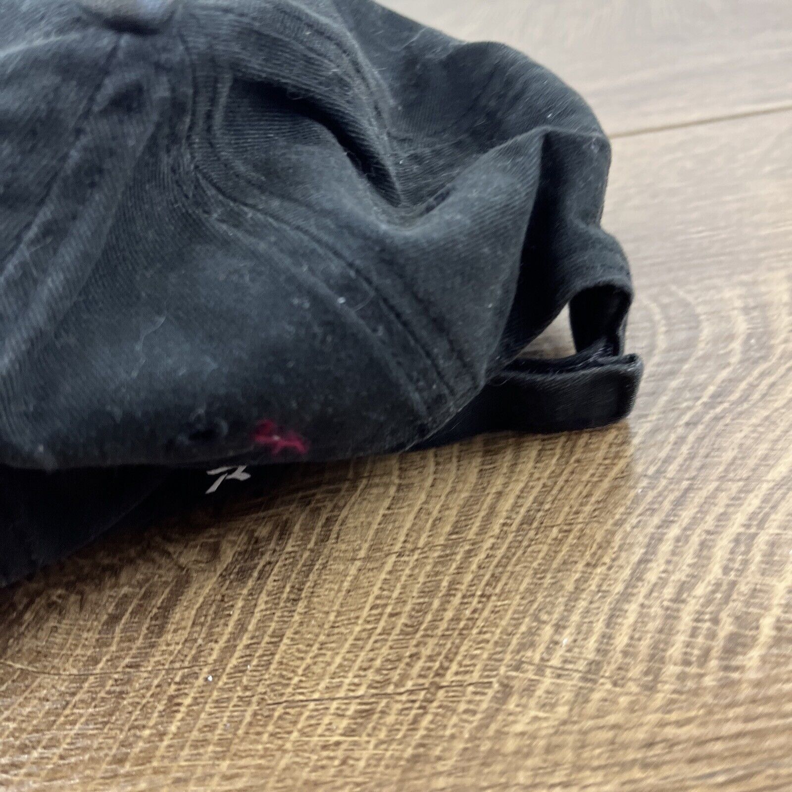 Other Plain Black Hat Adjustable Adult Size Hat Black Cap Size ONE SIZE - 9 Thumbnail