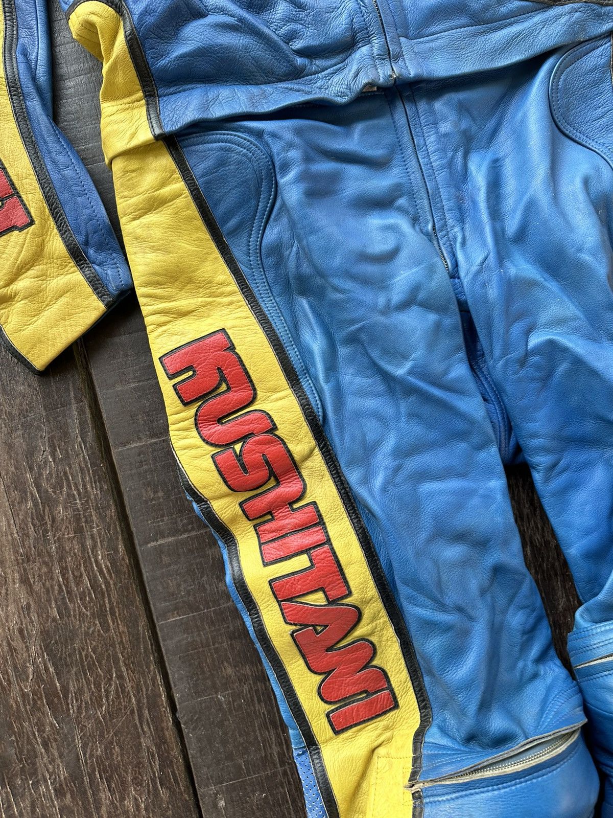 Japanese Brand Kushitani hamamatsu moriwaki suit racing leather Size US S / EU 44-46 / 1 - 5 Thumbnail