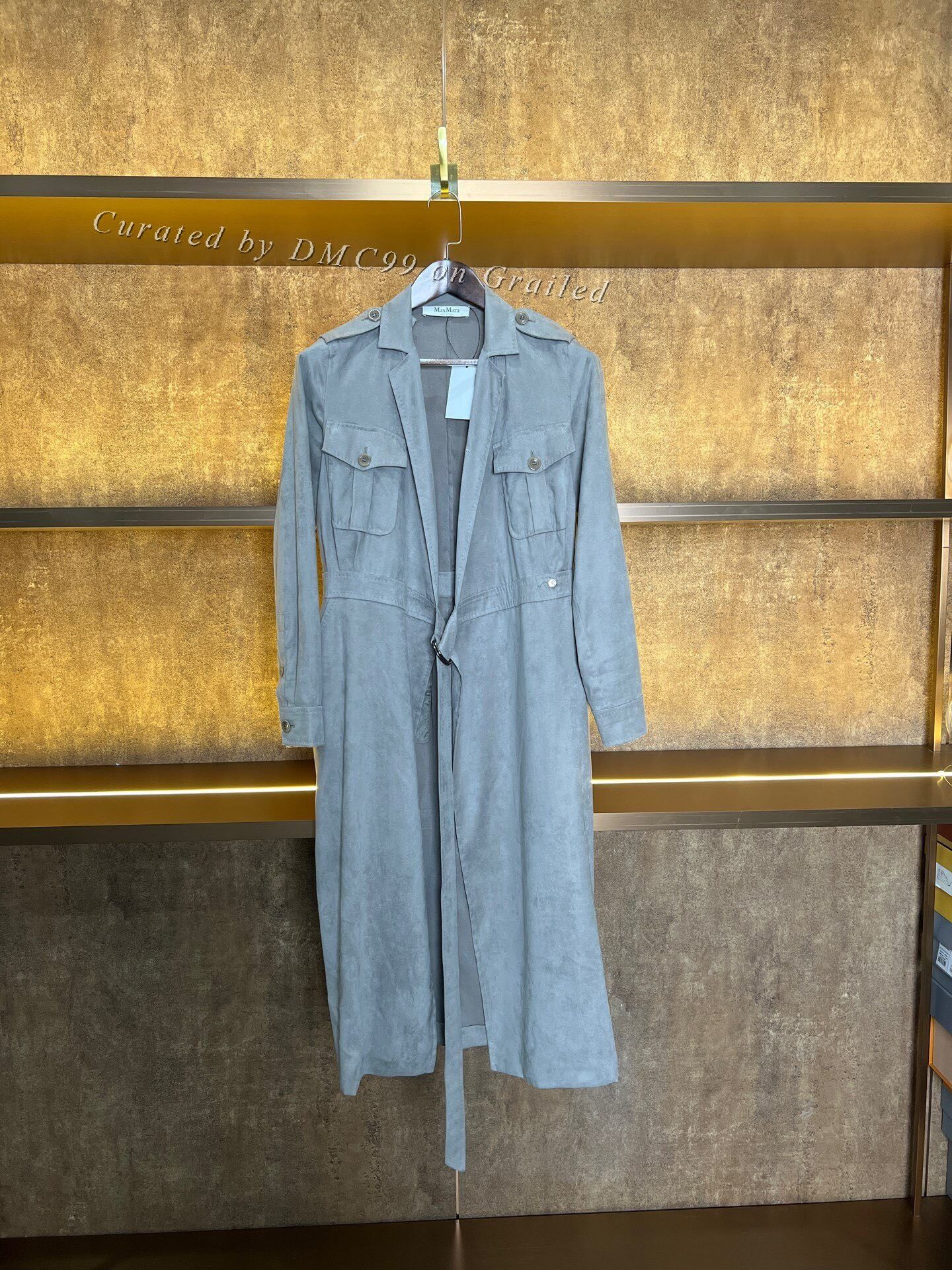 Max Mara Maxmara Women's Trench Coat Size XS / US 0-2 / IT 36-38 - 1 Thumbnail