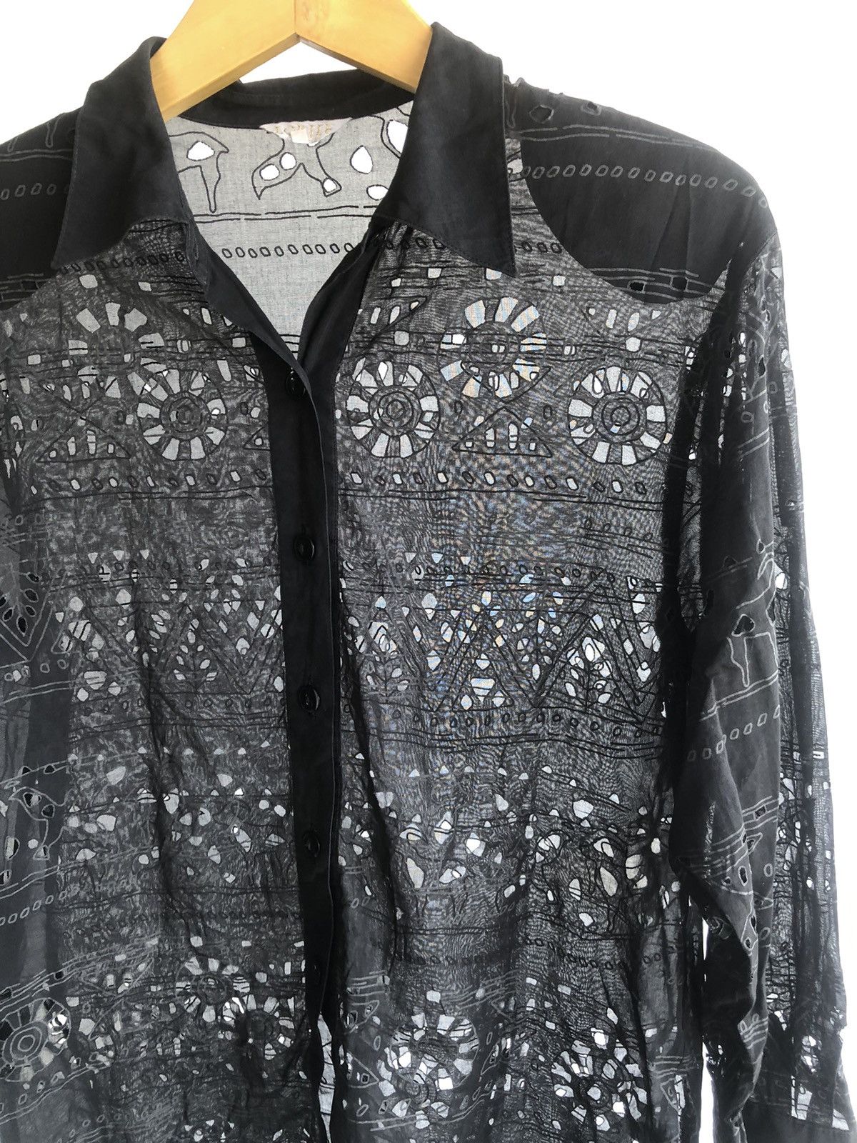 Other Japanese Lobjie Transparent Mesh Issey Miyake Style Size US L / EU 52-54 / 3 - 3 Thumbnail
