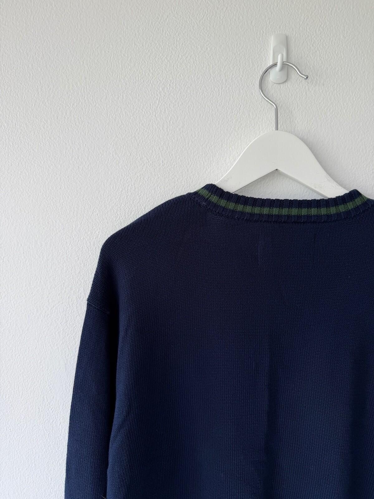 Ksubi new Ksubi mens PLAYOFF CARDIGAN MIDNIGHT blue navy medium m Size US M / EU 48-50 / 2 - 6 Thumbnail