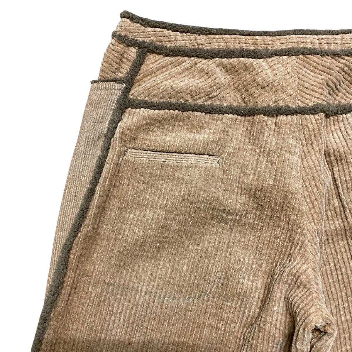 mina perhonen AW05 Mina Perhonen Grain Corduroy Loose Wide Leg Pants Size 29" - 10 Thumbnail