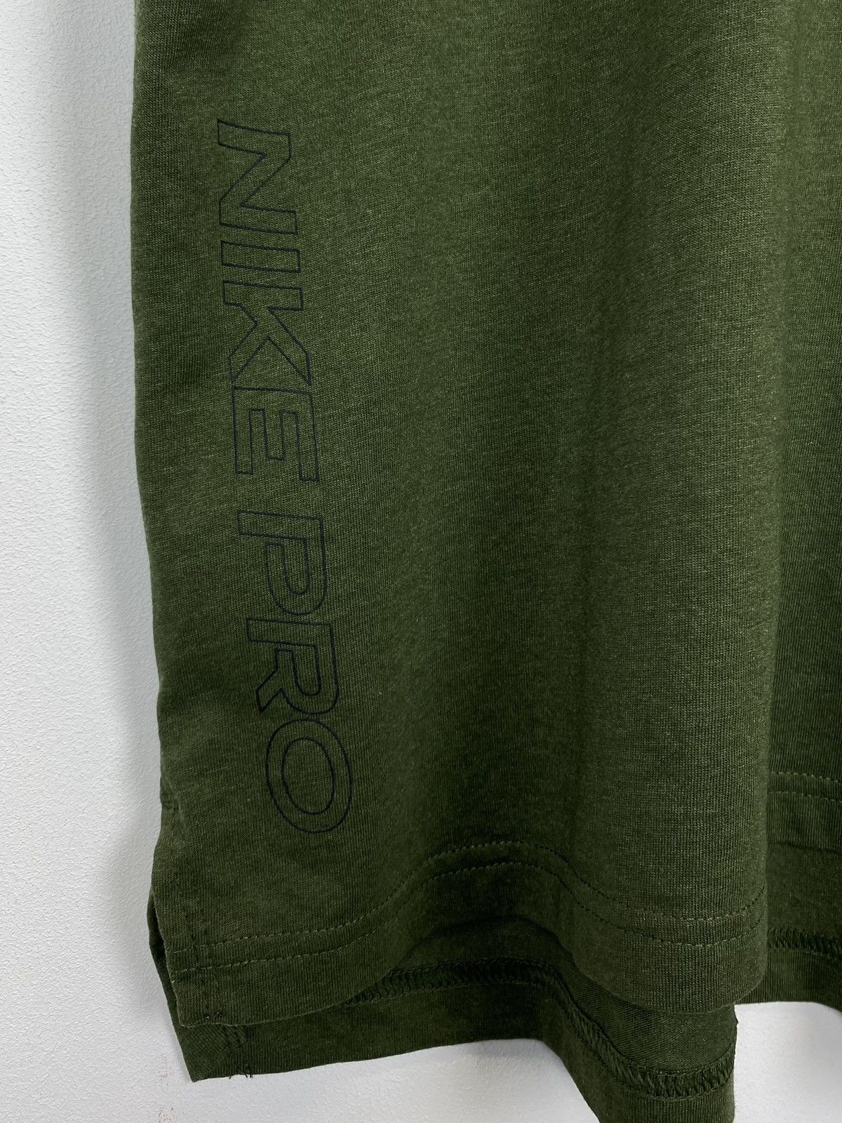 Nike Nike Pro Dri-Fit Swoosh Drill T-shirt Men’s Size M Green Top Size US M / EU 48-50 / 2 - 4 Thumbnail