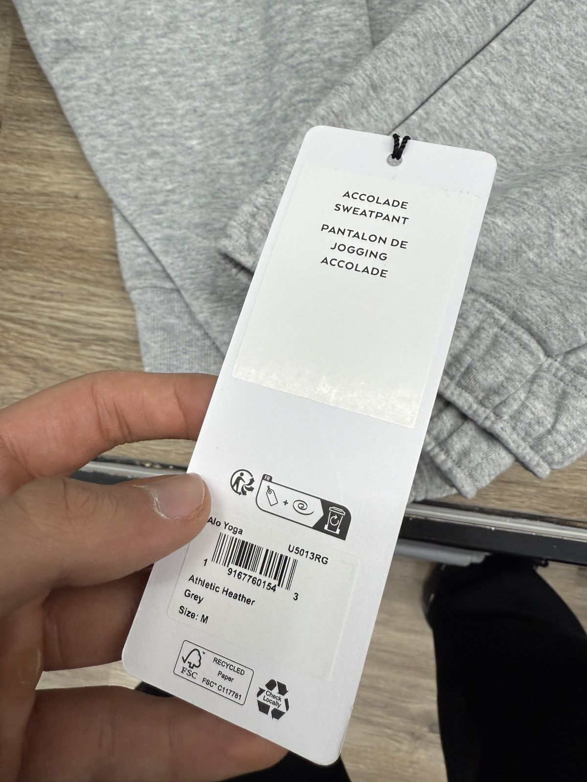 Alo Alo Grey Quarter Zip Sweatsuits Size US M / EU 48-50 / 2 - 3 Thumbnail