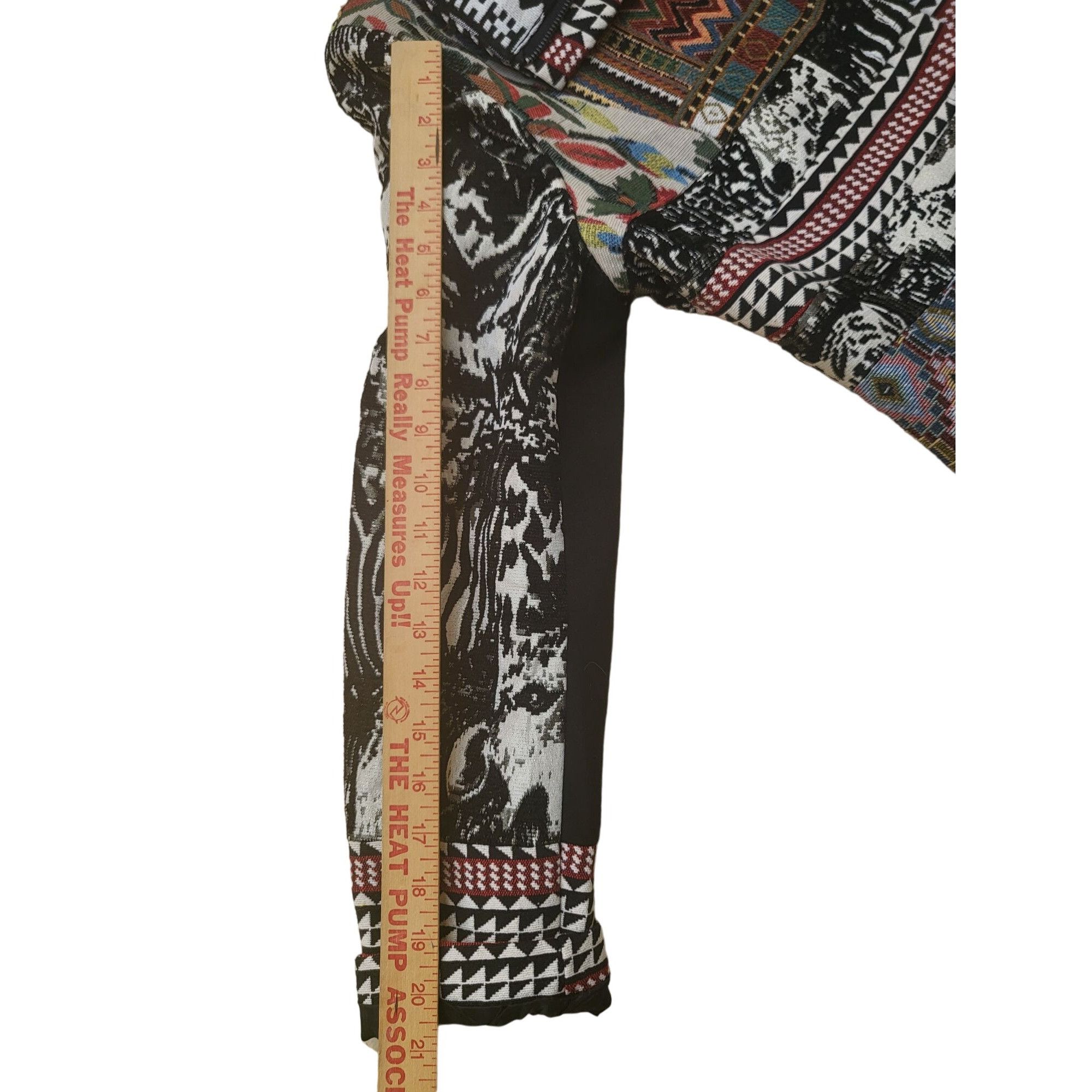 Other Dor Dor Couture Peacoat Sz M Southwestern Art Patchwork Cott Size M / US 6-8 / IT 42-44 - 6 Thumbnail