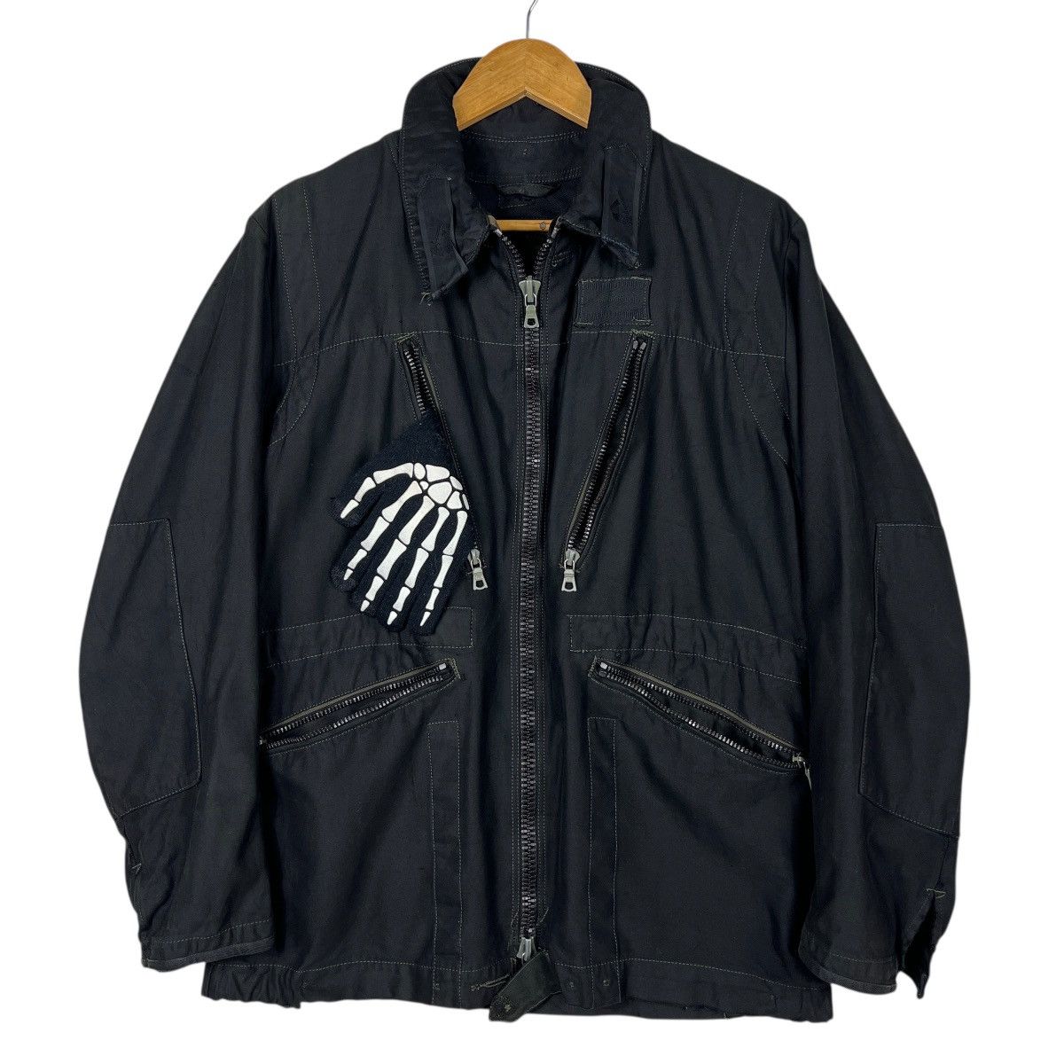 🔥 Vintage C48 Swedish Tanker Zipper Jacket