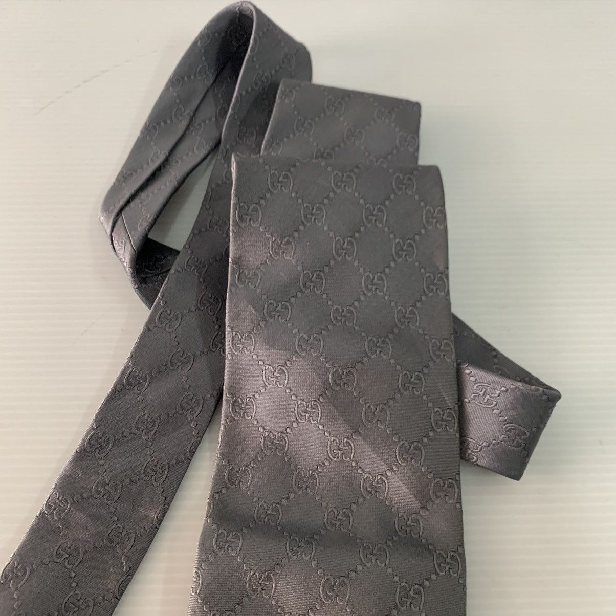 Gucci Authentic Gucci Silk Tie Size ONE SIZE - 3 Thumbnail