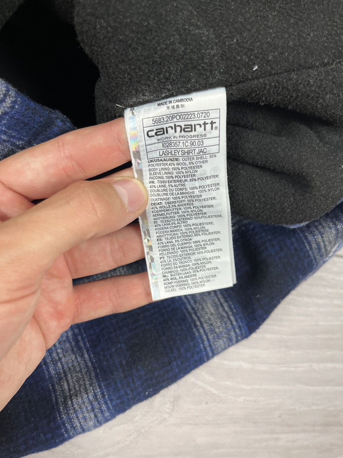 Carhartt Carhartt Lashley Checkered Heavyweight Flannel Shirt Size US S / EU 44-46 / 1 - 7 Thumbnail