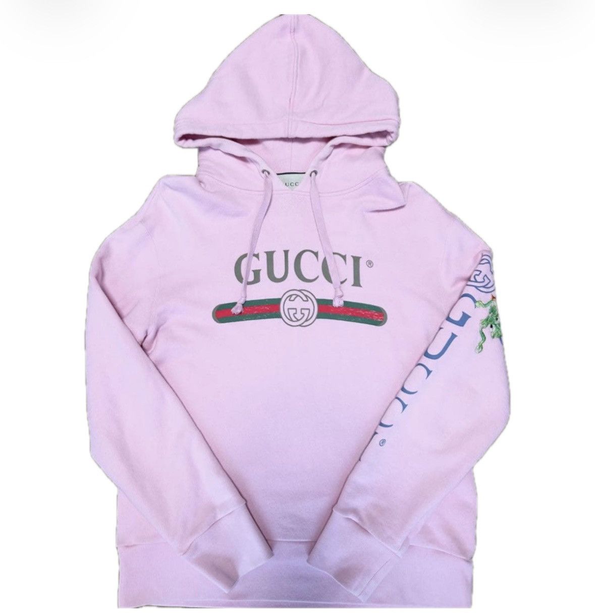 Gucci GUCCI hoodie pink S DRAGON embroidery sweatshirts | Grailed