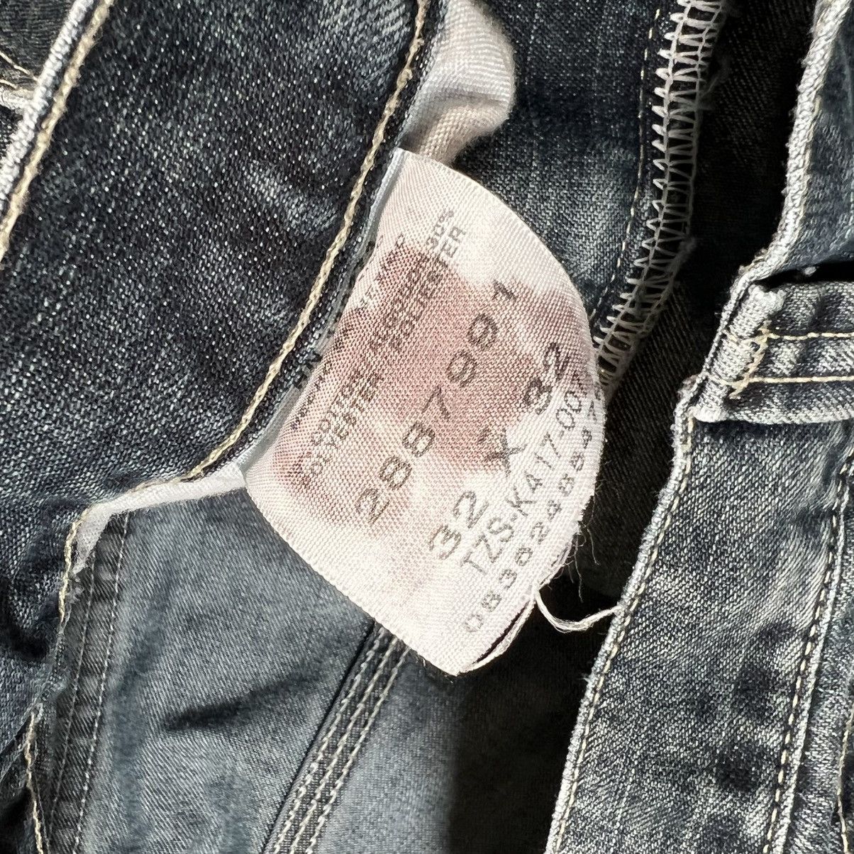 Lee Lee Dungarees Carpenter Jeans Fade Light Loose Wide Leg Y2K Size US 32 / EU 48 - 7 Thumbnail