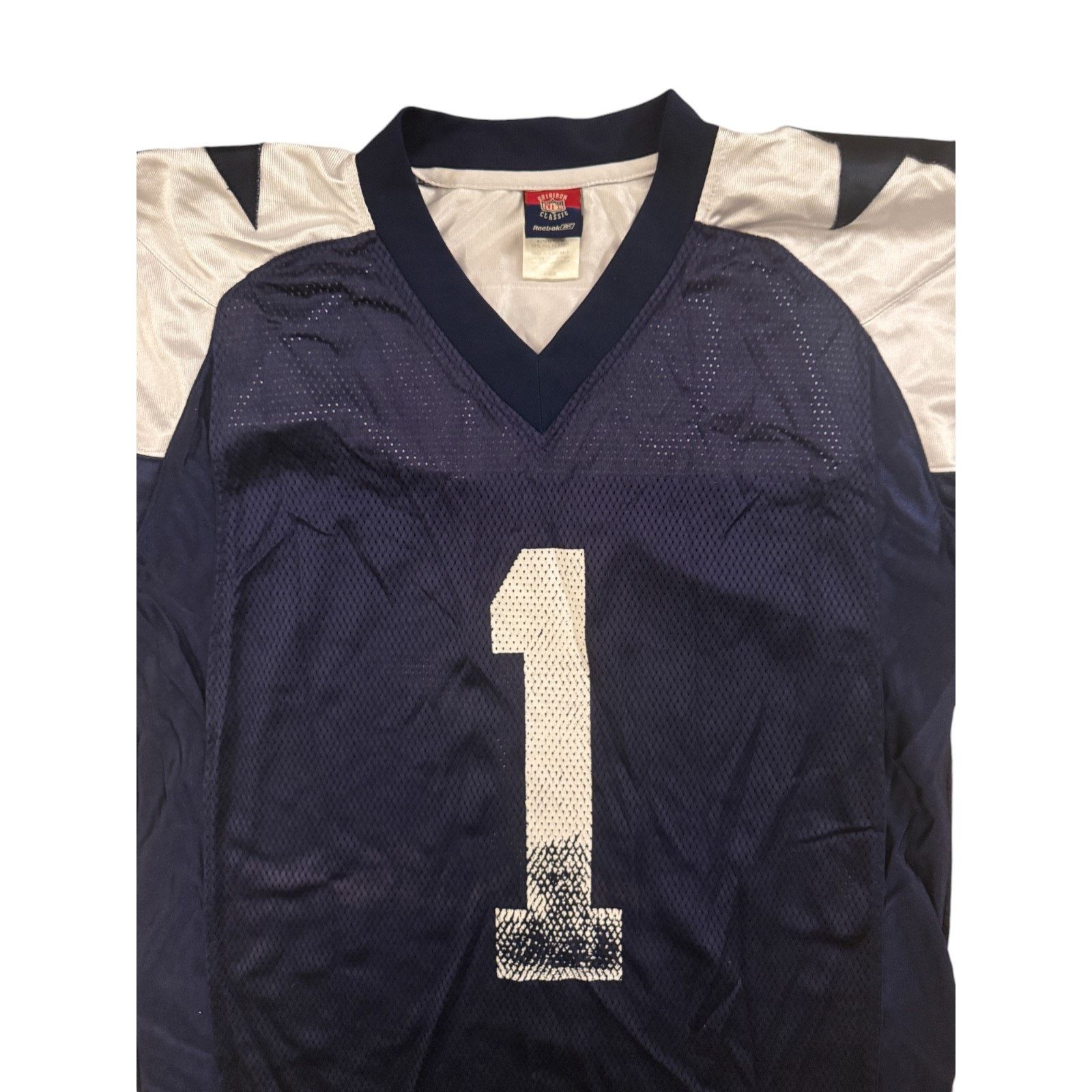 Reebok Dallas Cowboys Angela #1 Jersey Mens Navy Medium NFLFootball Size US M / EU 48-50 / 2 - 3 Thumbnail