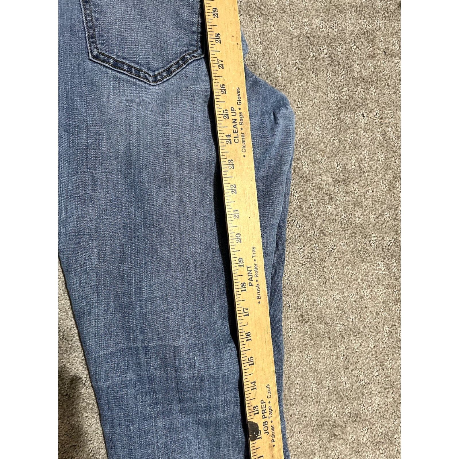 Gap Gap Jeans Womens 31R Medium Wash Blue Denim Solid Legging Size 24" / US 00 / IT 34 - 6 Thumbnail