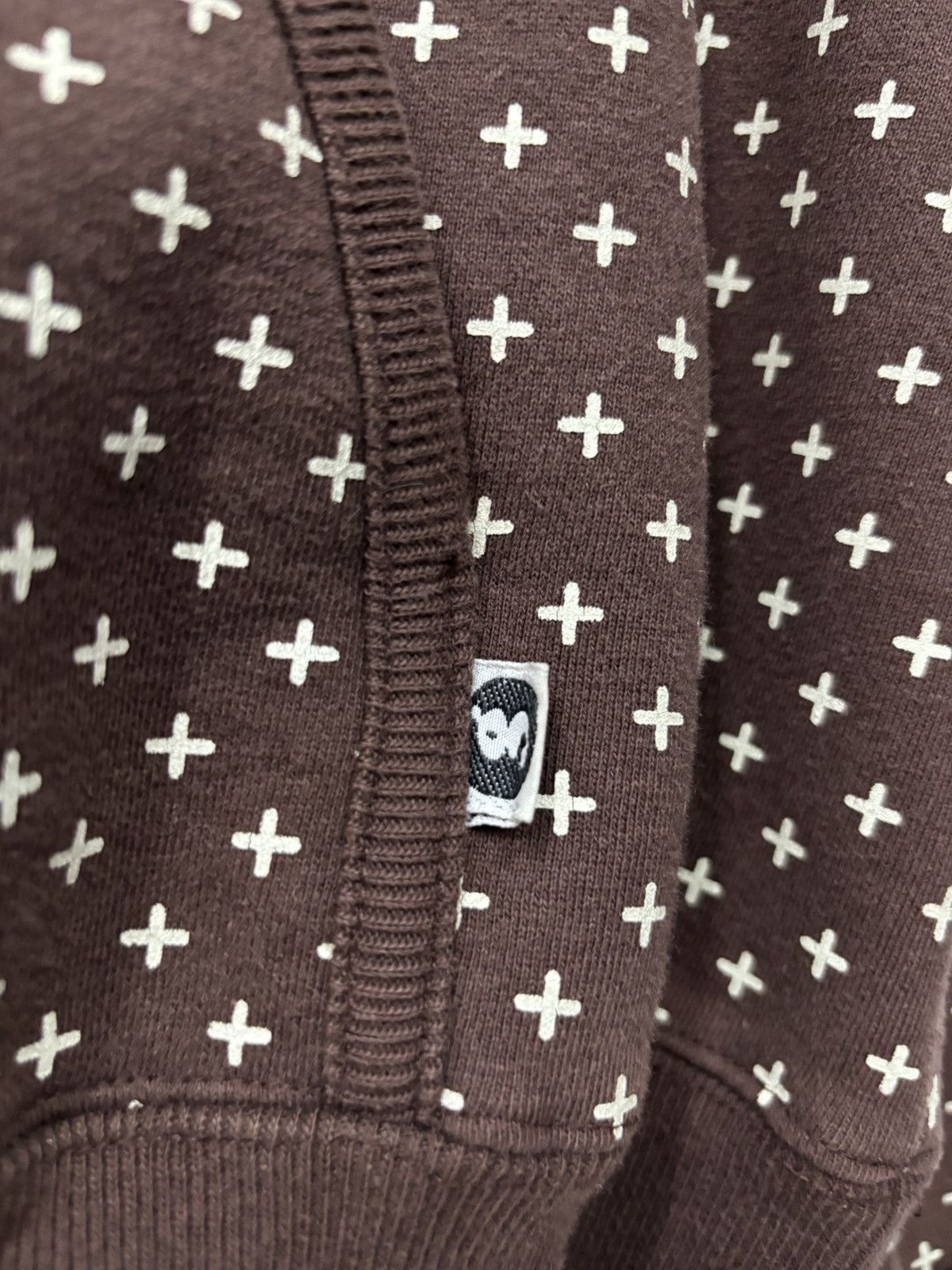 GOODENOUGH Vintage Goodenough 2000 shasiko pattern hoodie Size US L / EU 52-54 / 3 - 8 Thumbnail