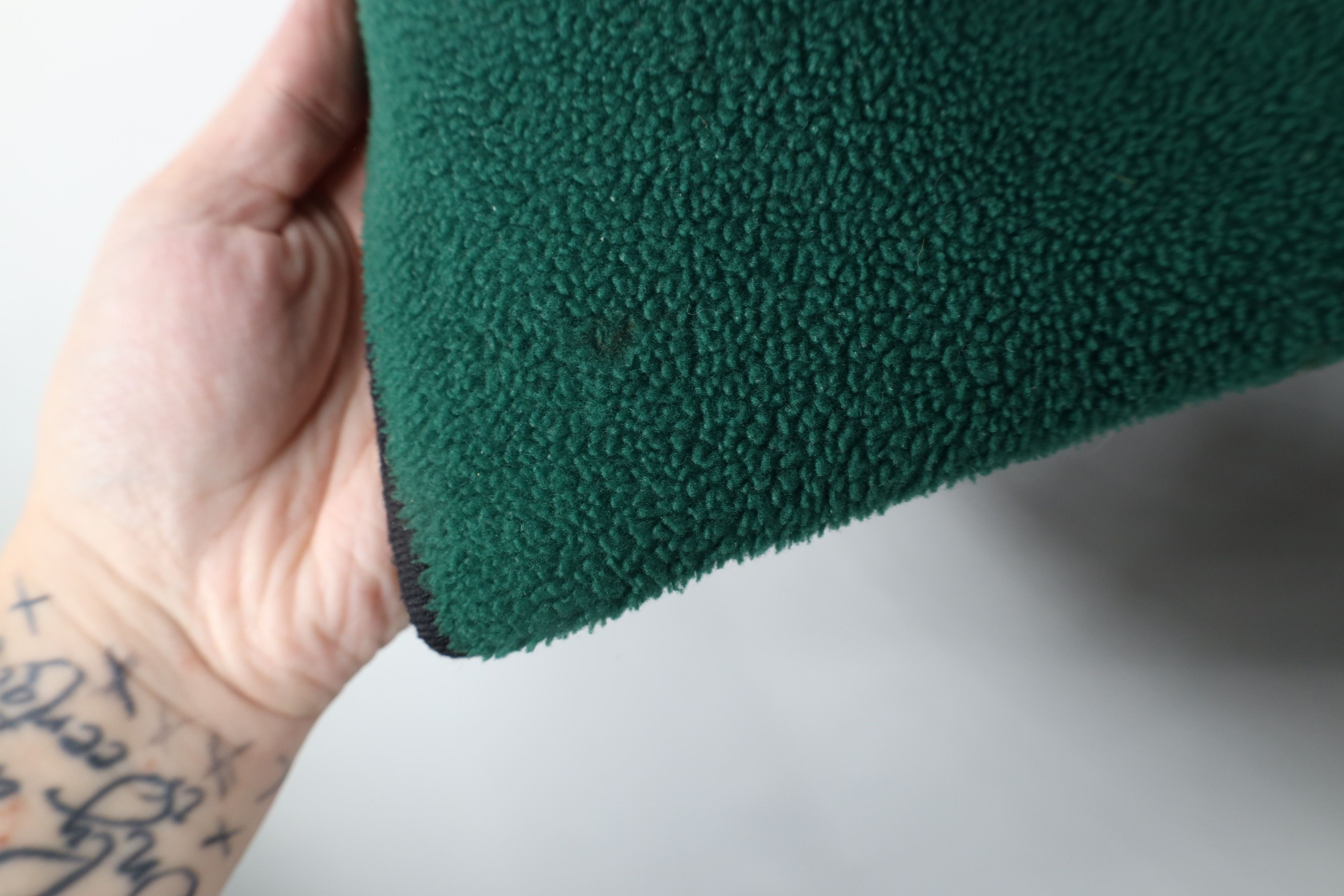 Rei × Vintage Vintage 90s REI Blank Full Zip Fleece Jacket Green USA Size US S / EU 44-46 / 1 - 7 Thumbnail