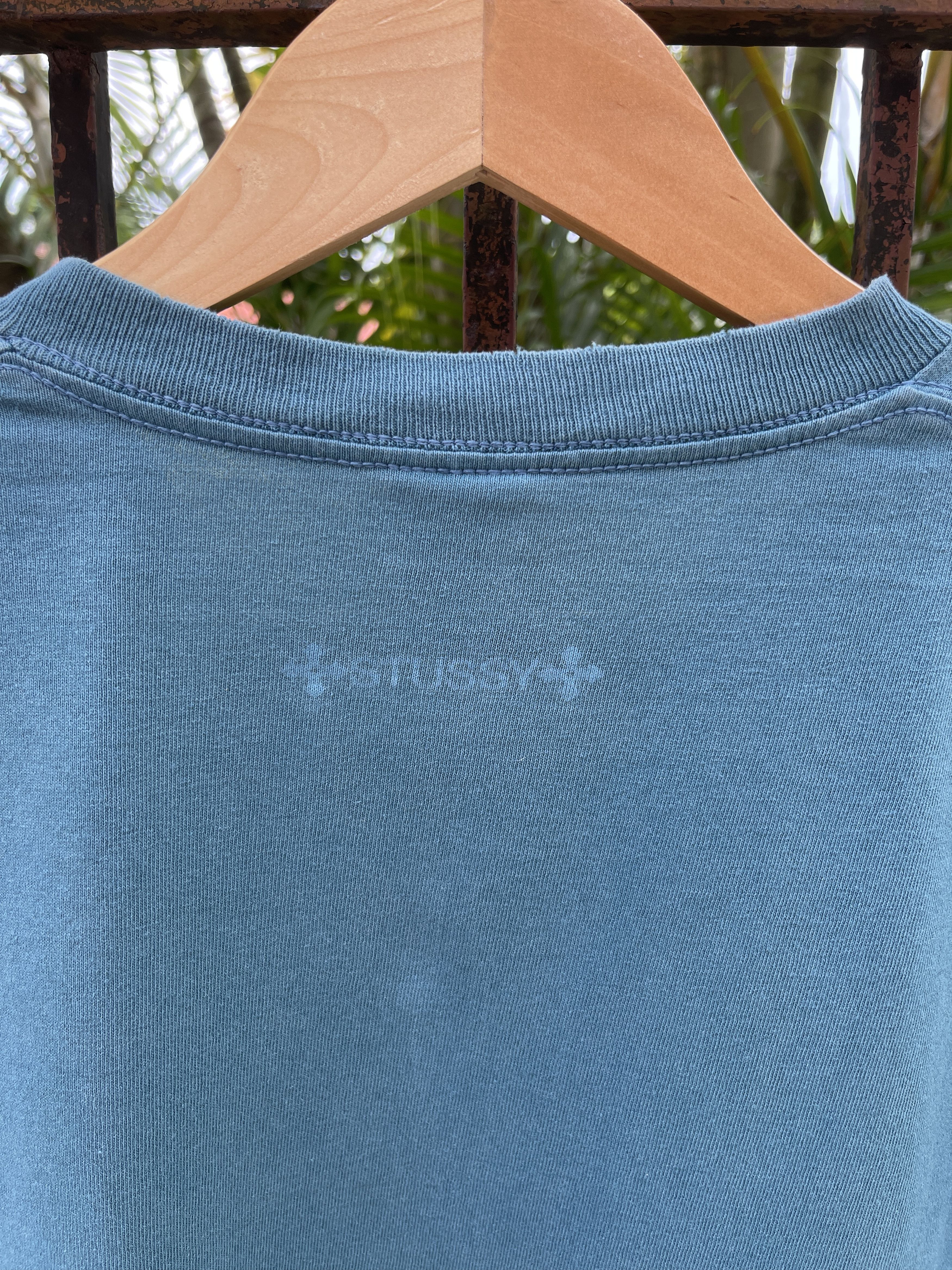 Stussy Last Drop🔥Rare🔥Vintage 90s Stussy Skateboards Monogram Tee Size US M / EU 48-50 / 2 - 7 Thumbnail