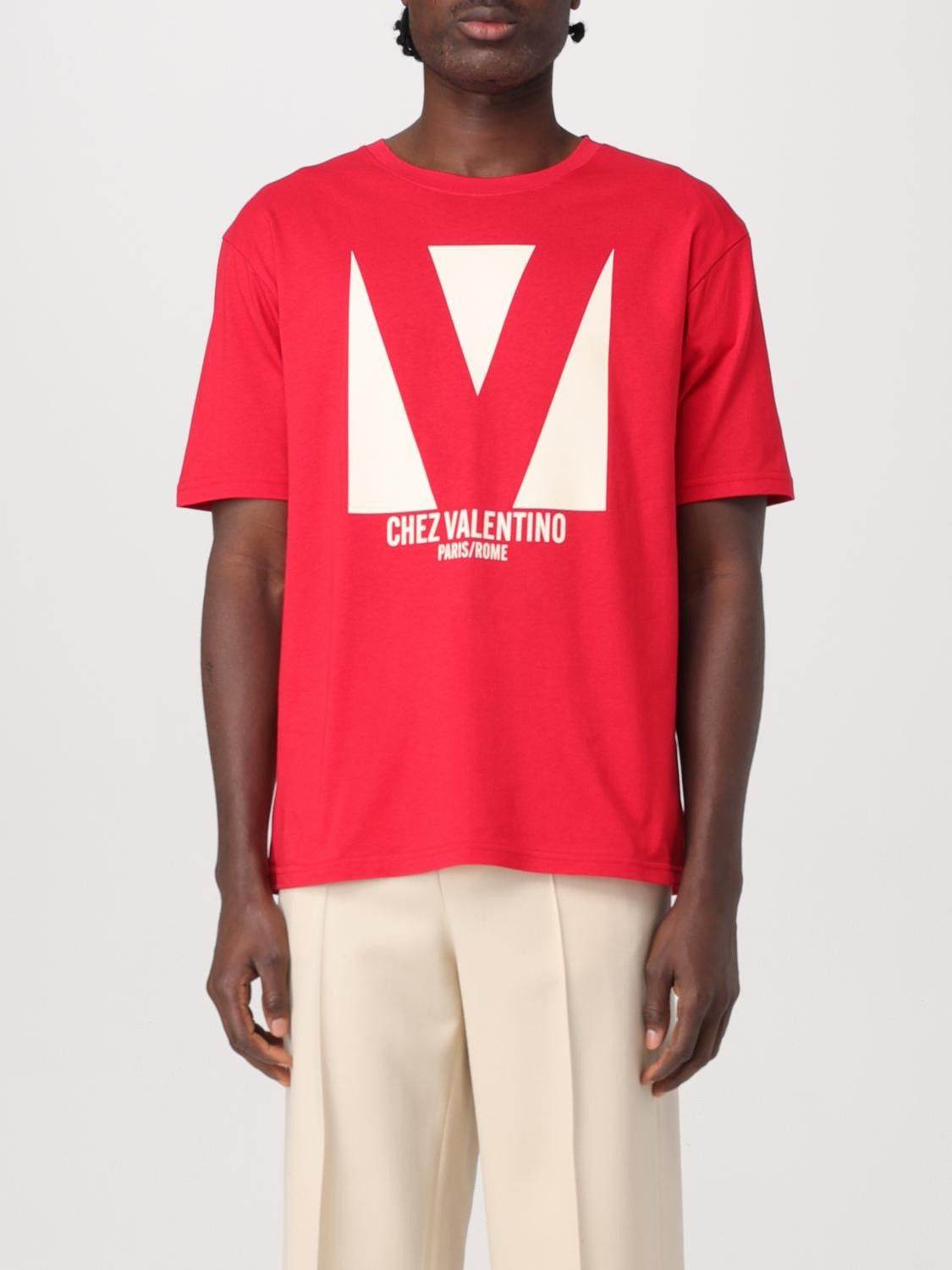 Valentino Valentino T-Shirt Men Red Size US L / EU 52-54 / 3 - 1 Thumbnail