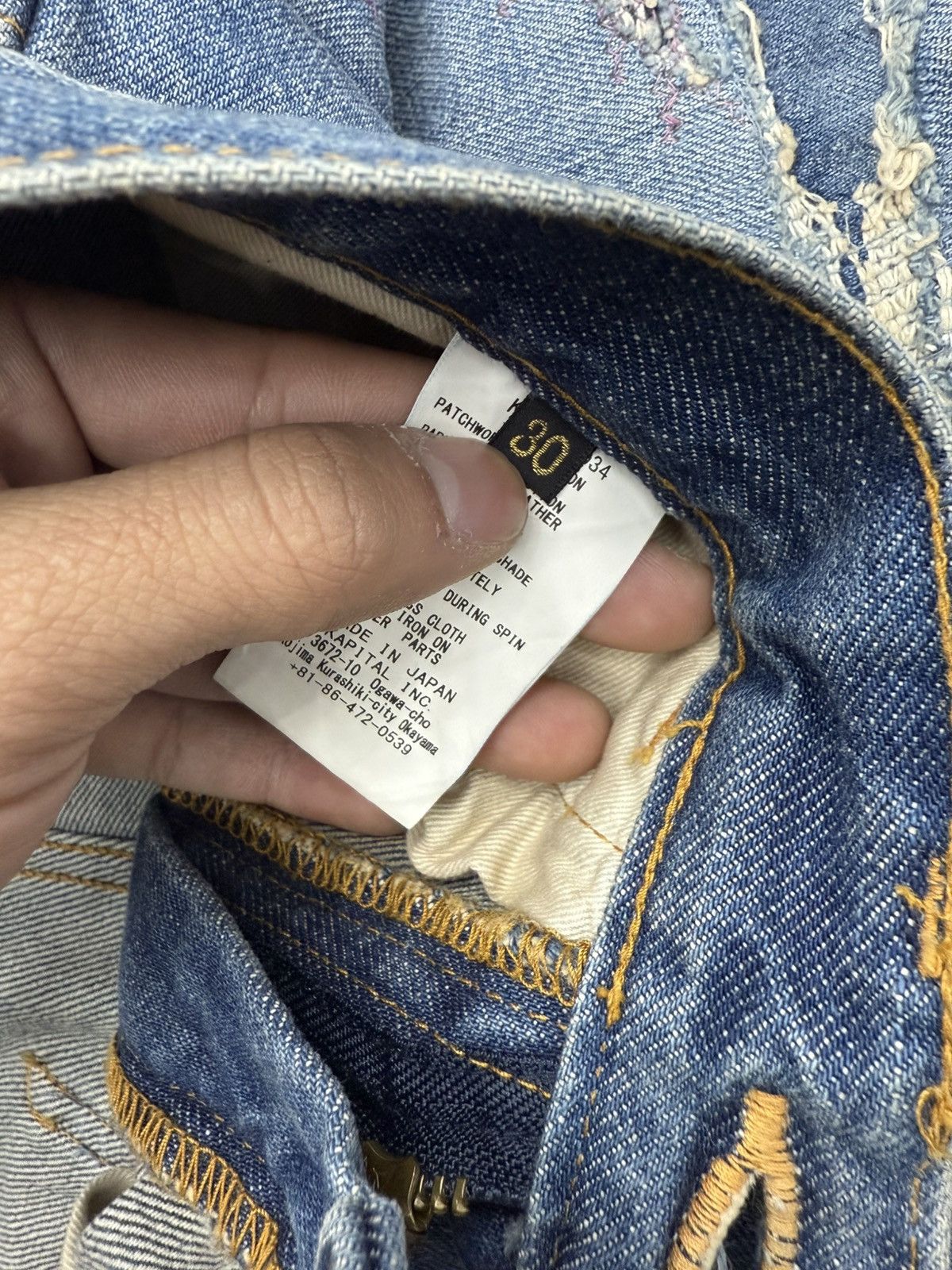 Kapital Kapital crazy dixie flared jeans Size US 30 / EU 46 - 7 Thumbnail