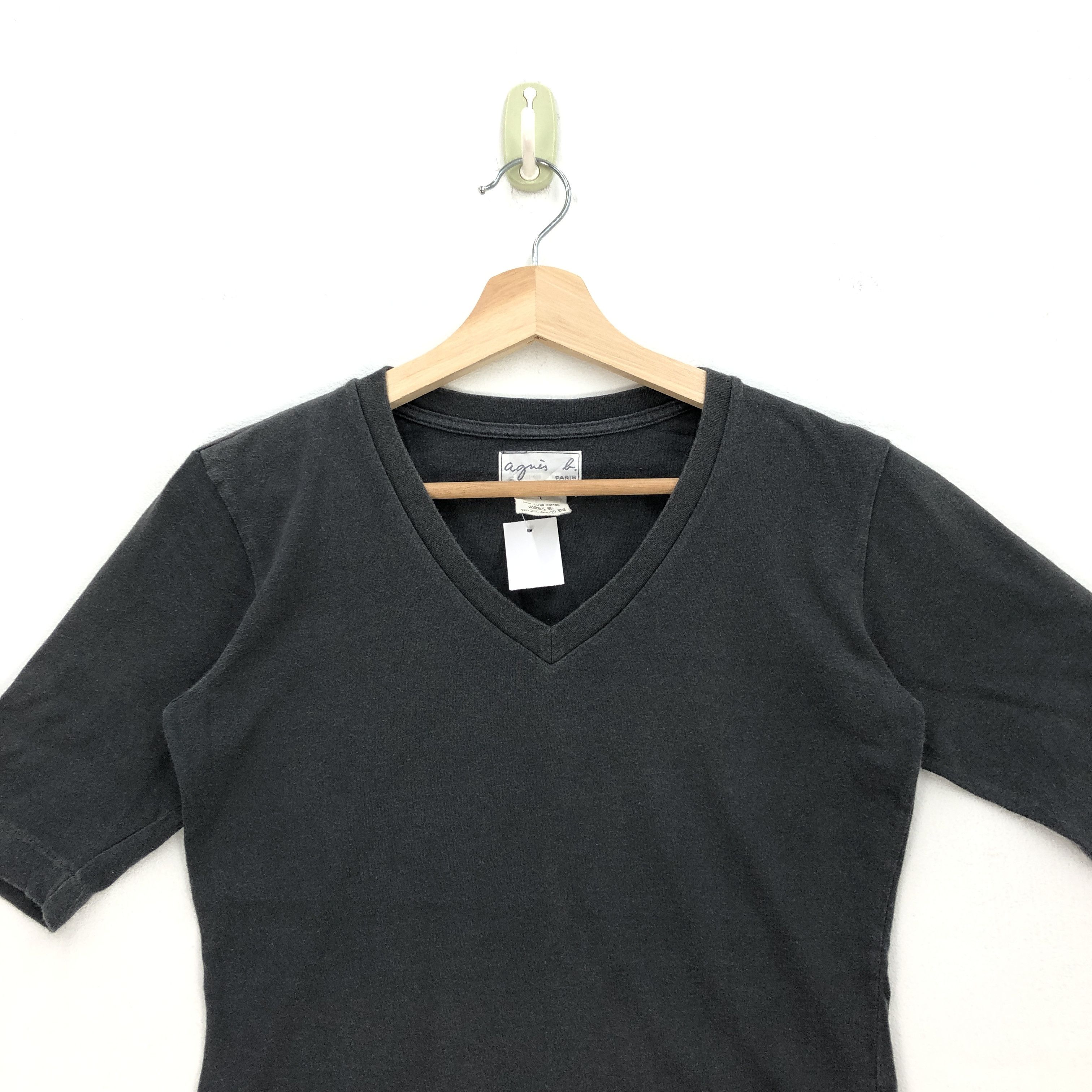 agnes b. Vintage Y2K Agnes B T Shirt Agnes B Crewneck Tees Size XS / US 0-2 / IT 36-38 - 3 Thumbnail