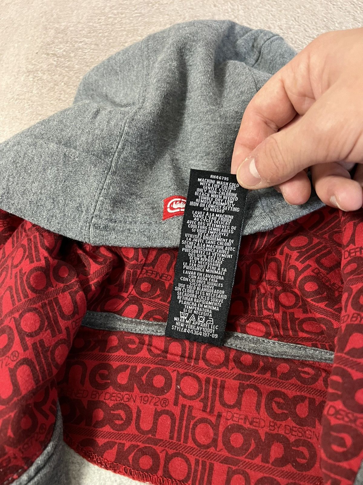 Ecko Unltd. Ecko untdl Y2k Zip Hoodie Size XL / US 12-14 / IT 48-50 - 9 Thumbnail
