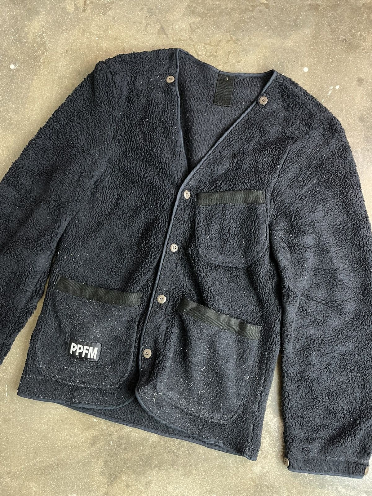 PPFM × Vintage PPFM light Jacket Black📸 Size US M / EU 48-50 / 2 - 6 Thumbnail