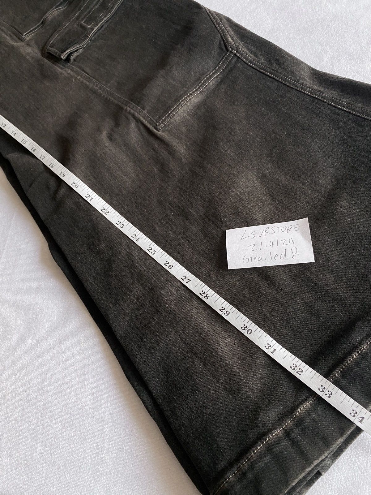 Rick Owens Rick Owens DRKSHDW Double Cargo Jumbo Belas EDFU23 DRKDUST M Size US 32 / EU 48 - 19 Thumbnail