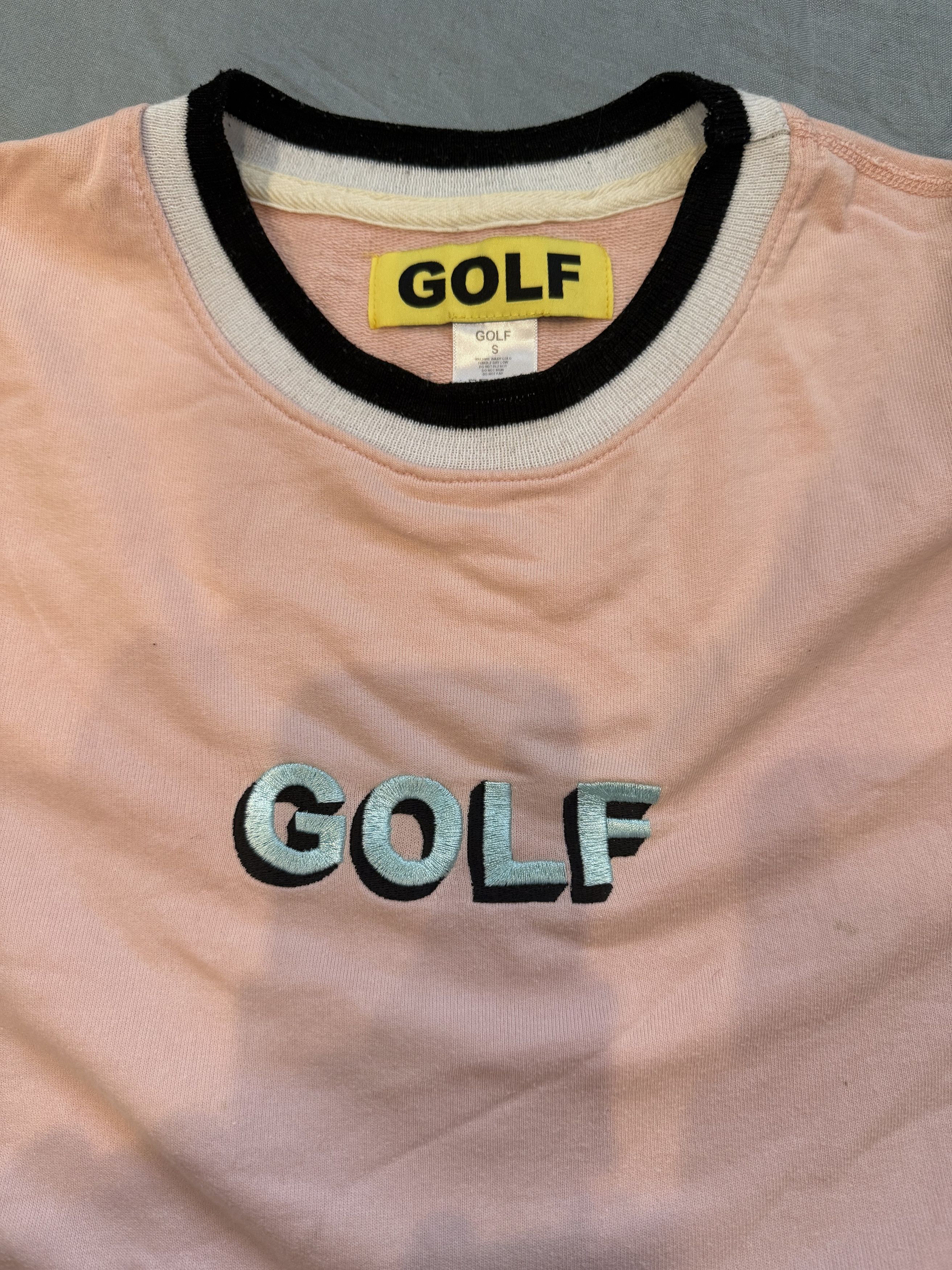 Golf Wang 2015 Striped Collar Crewneck Size US S / EU 44-46 / 1 - 2 Thumbnail
