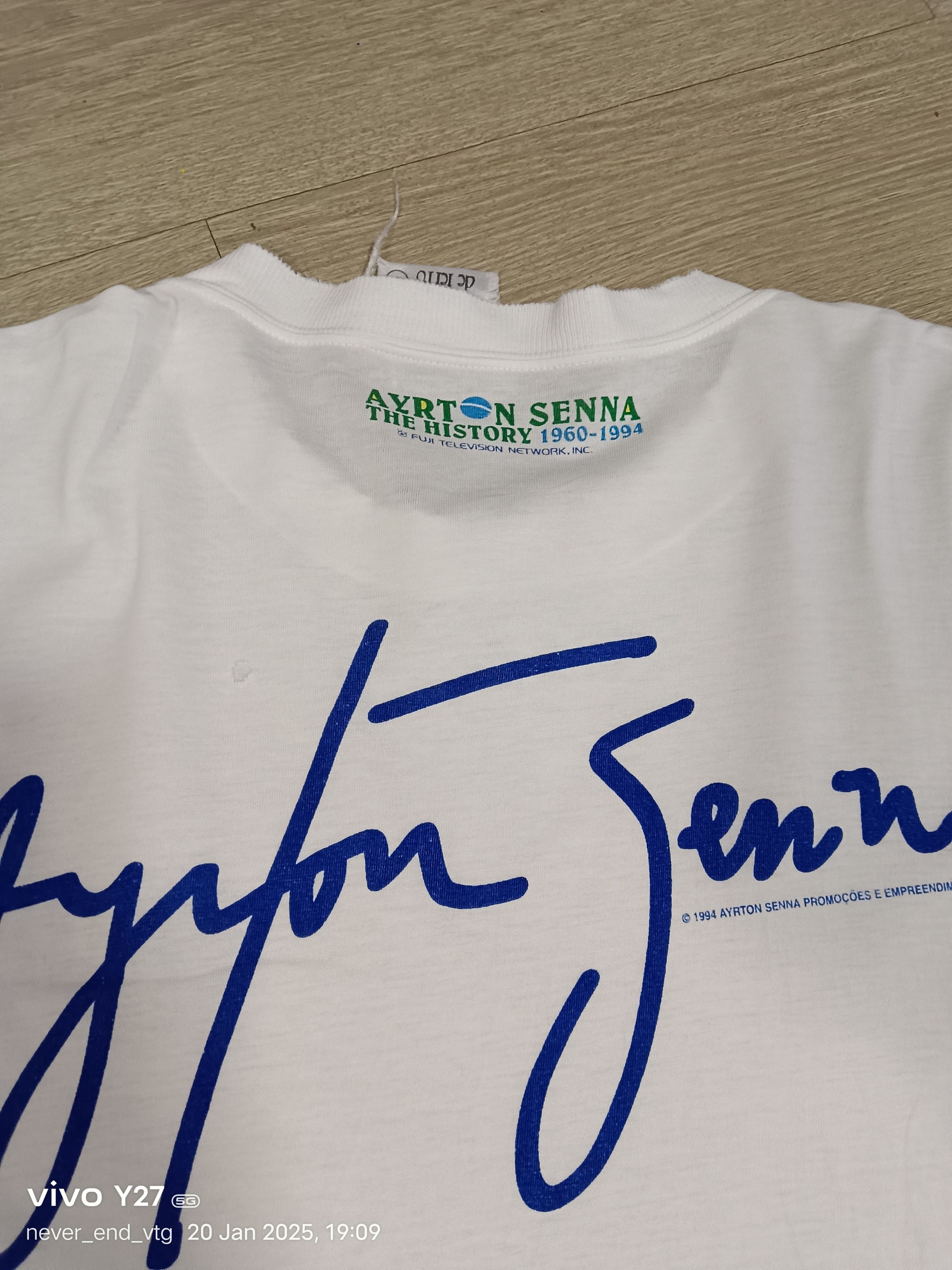 Formula 1 × Vintage Vintage Ayrton Senna Size US M / EU 48-50 / 2 - 3 Thumbnail