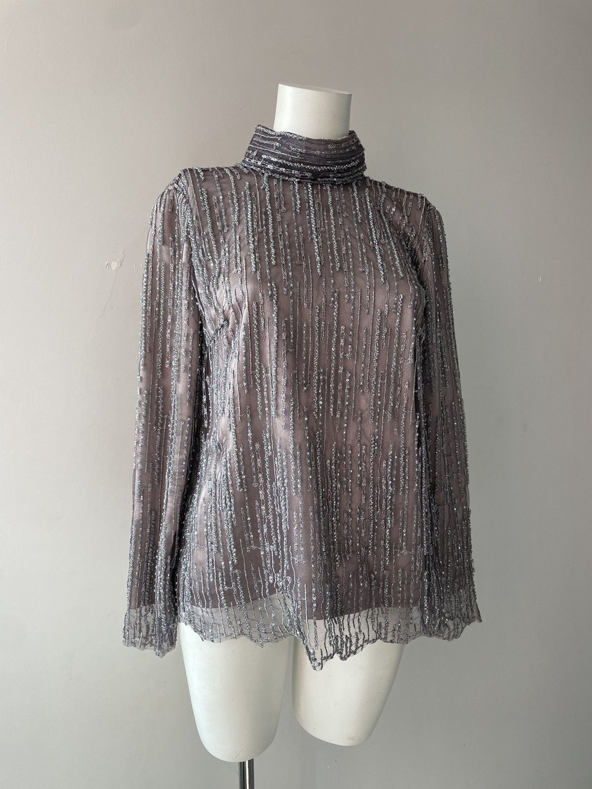 Vintage Vintage blouse Size L / US 10 / IT 46 - 4 Thumbnail