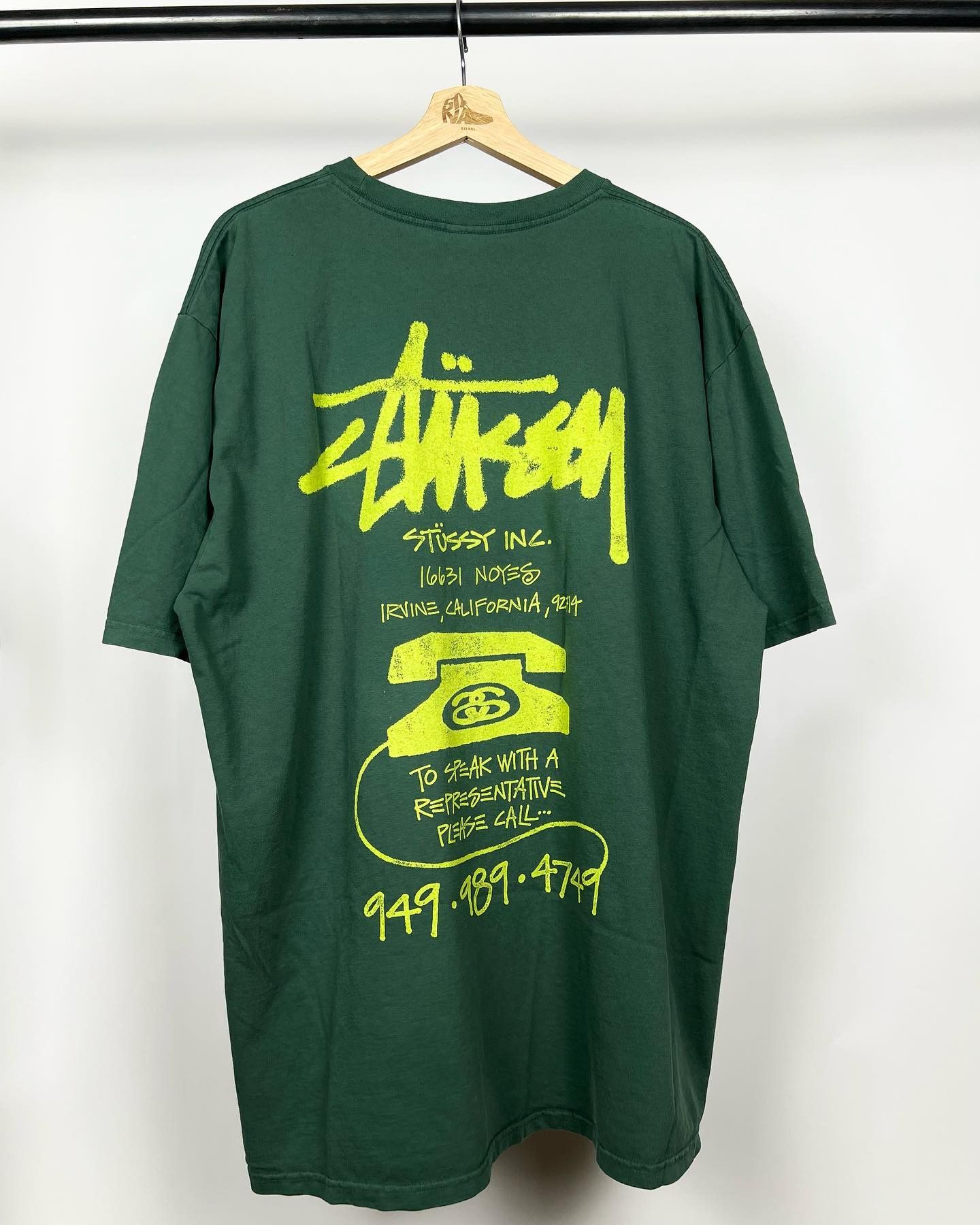 Stussy Stussy Phone T shirt Size US L / EU 52-54 / 3 - 1 Thumbnail