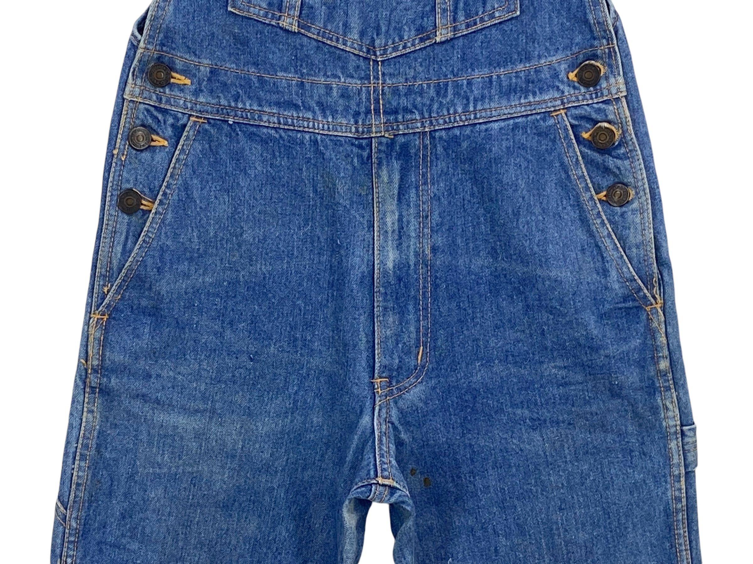 Edwin Edwin Overalls Hickory Workwear Bib Overalls Size US 28 / EU 44 - 4 Thumbnail