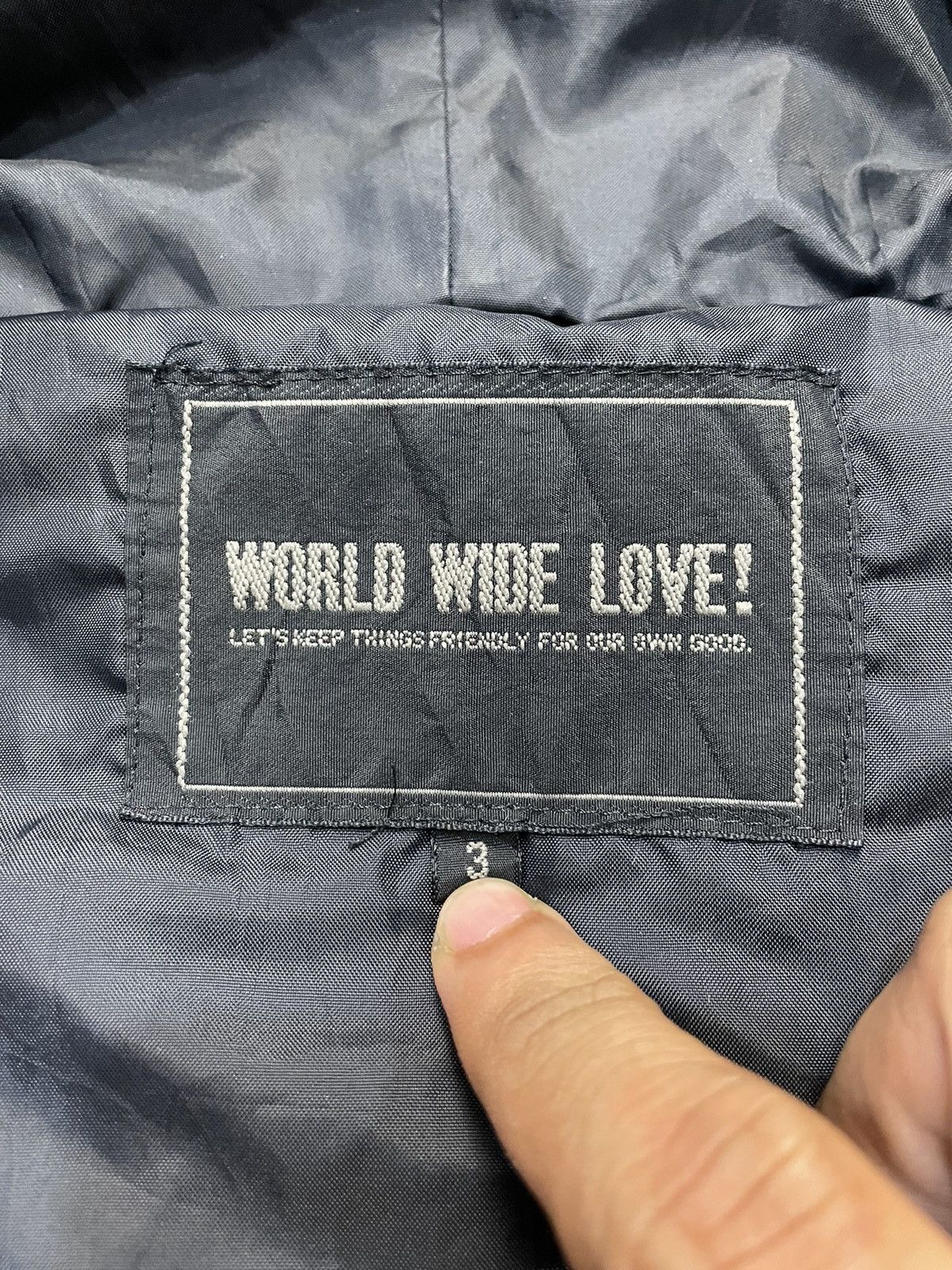 If Six Was Nine WORLD WIDE LOVE CAMOUFLAGE FUR HOODIES JACKET Size US M / EU 48-50 / 2 - 5 Thumbnail
