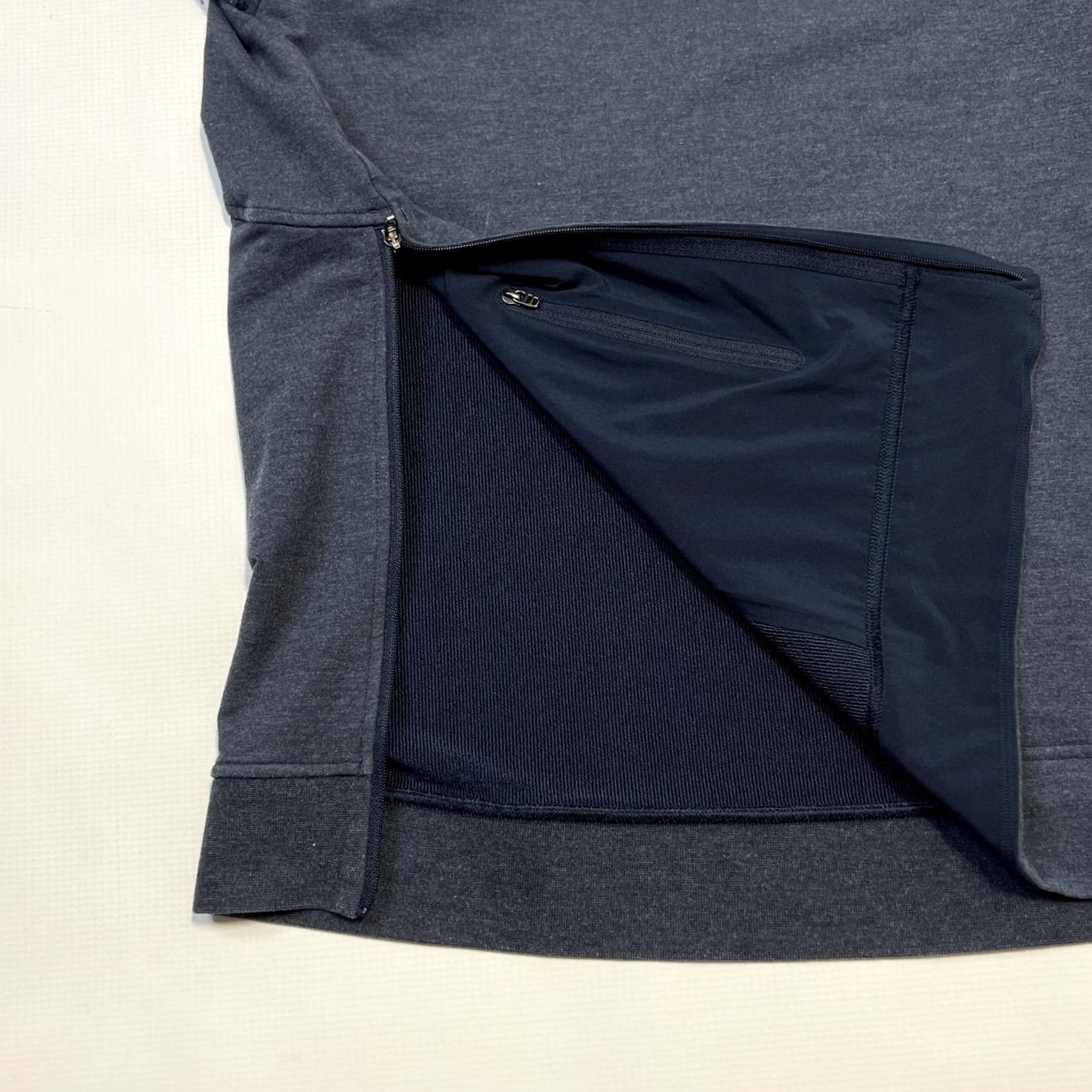 Lululemon Lululemon Mens Pullover City Sweat Crew Zip Pocket Sweatshirt M Blue City Sweat Crew Pullover Hidden Zip Pocket Mens Medium Blue Size US M / EU 48-50 / 2 - 3 Thumbnail