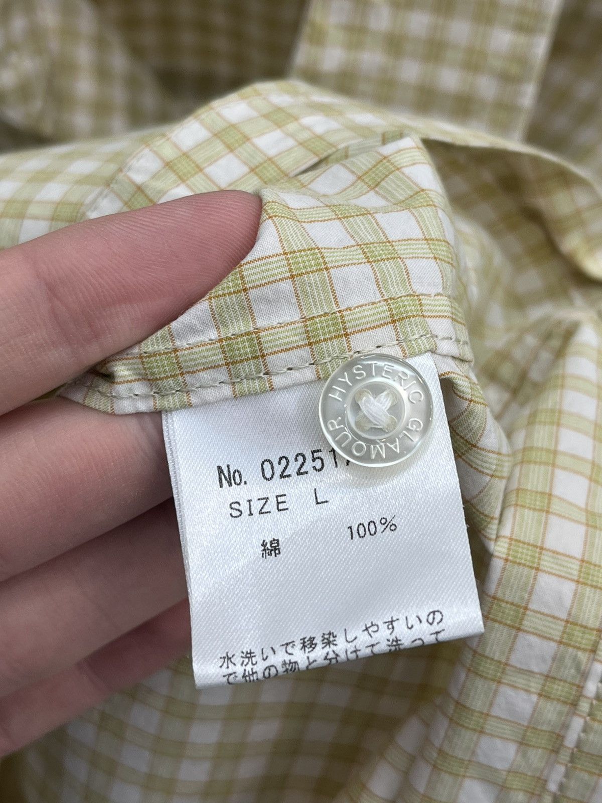 Hysteric Glamour 2000's Hysteric Glamour Rumbles Nude Girl Short Sleeve Shirt Size US L / EU 52-54 / 3 - 7 Thumbnail