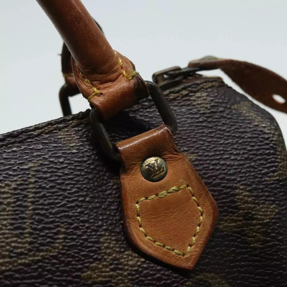 Louis Vuitton LOUIS VUITTON Monogram Mini Speedy Hand Bag Size ONE SIZE - 9 Thumbnail