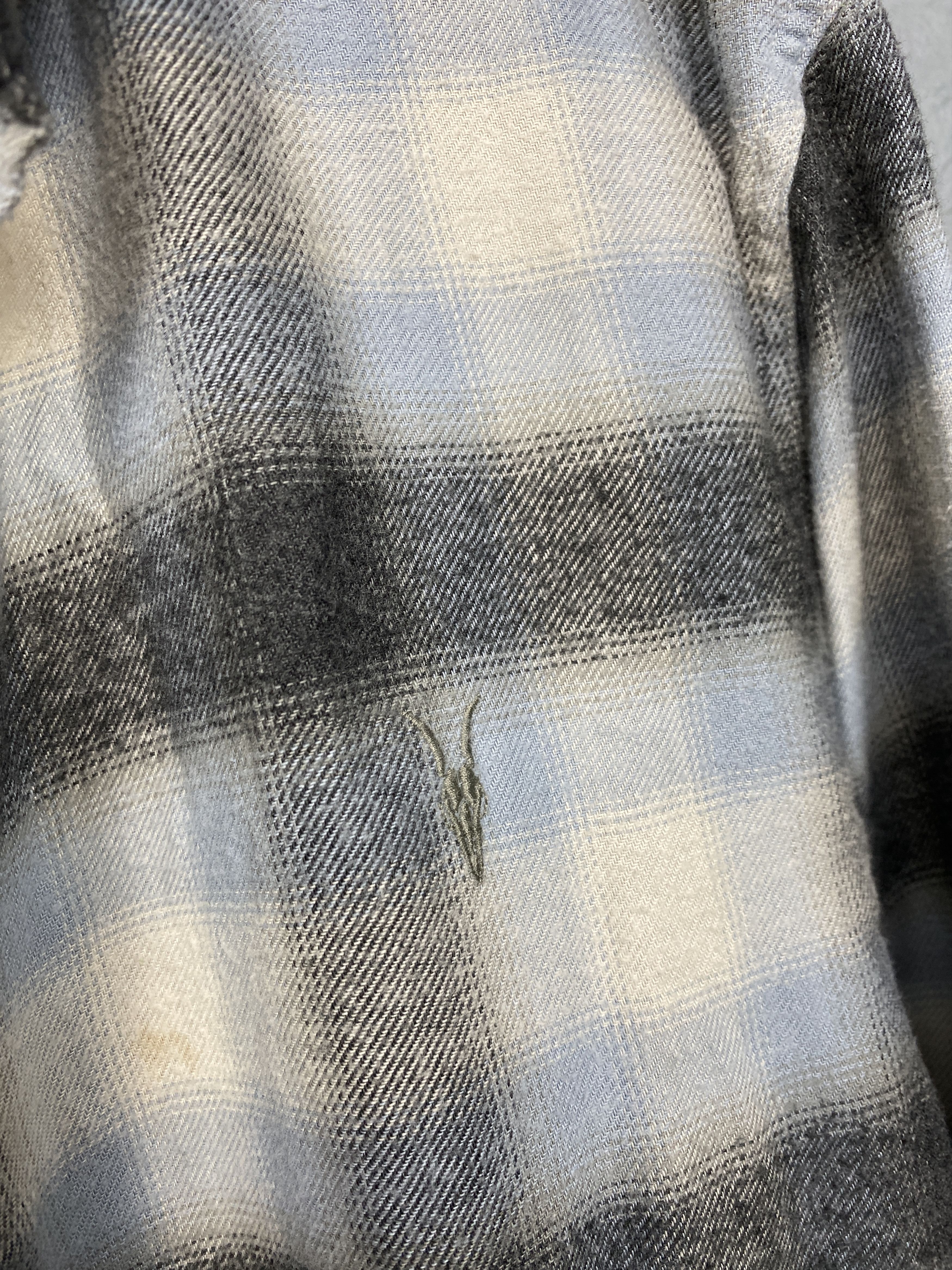Allsaints Allsaints Mens Ithaca Flannel Plaid Shirt Size US M / EU 48-50 / 2 - 3 Thumbnail