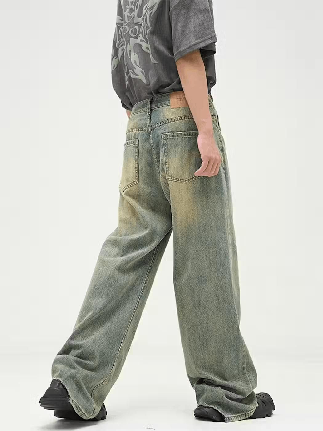 Jean Blue Washed Denim Jeans Size US 30 / EU 46 - 3 Thumbnail