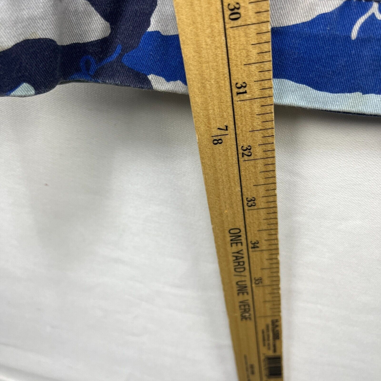 Rocawear × Vintage Vintage Y2K Rocawear Blue Camo Baggy Pants Skater Waist 30 Size US 30 / EU 46 - 15 Thumbnail