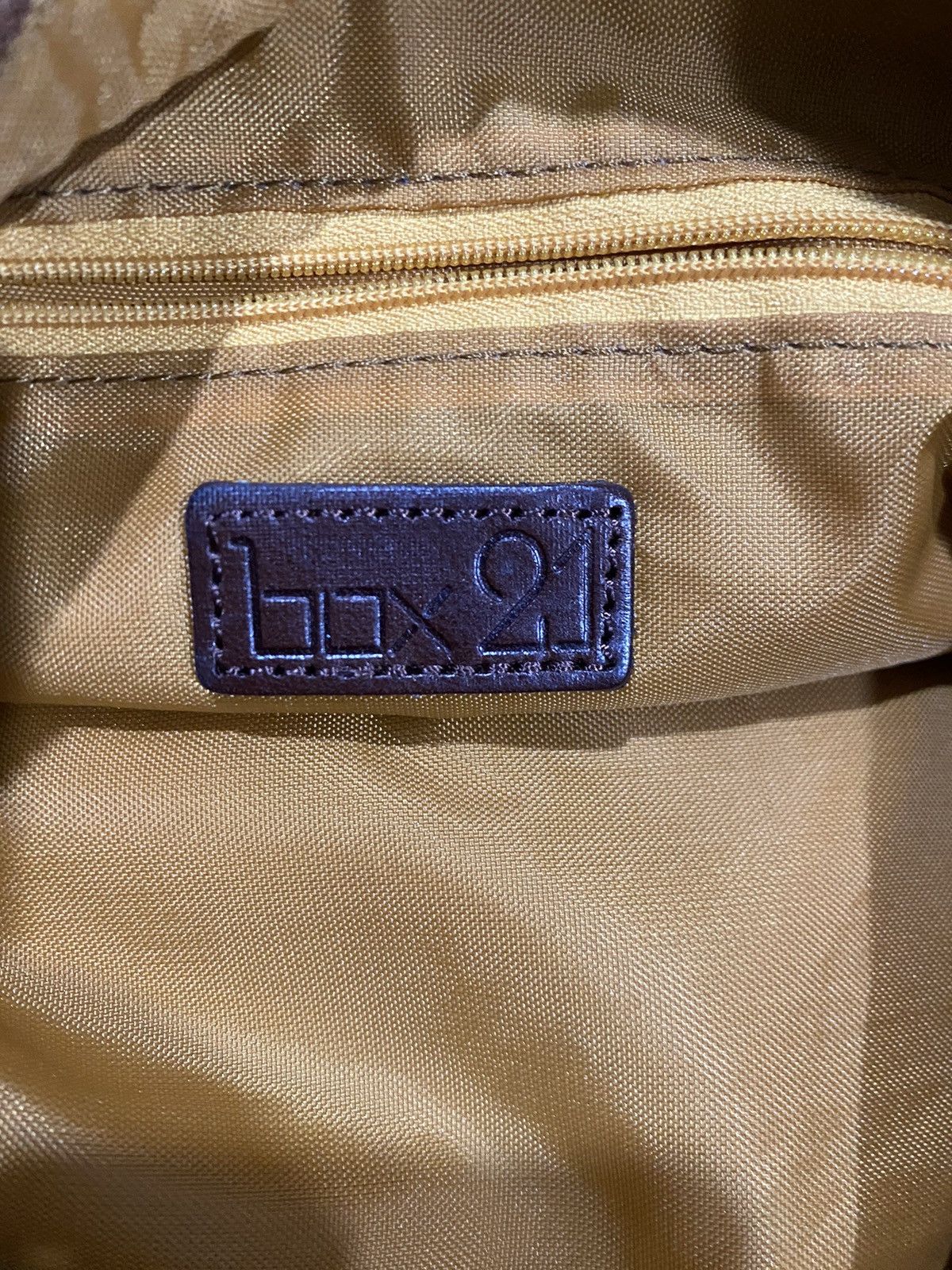 Japanese Brand × Leather JAPAN BRAND BOX 21 LEATHER BAG Size ONE SIZE - 6 Thumbnail
