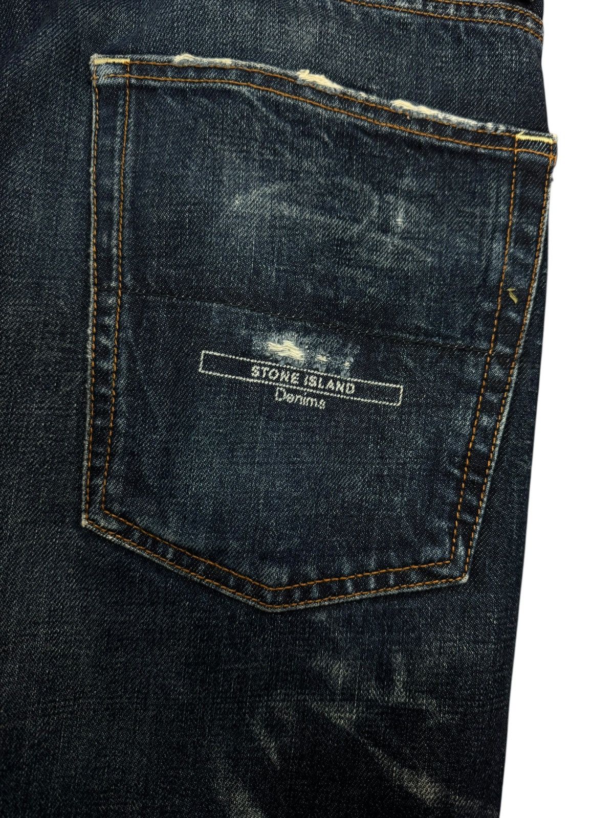 Stone Island Stone Island Vintage Jeans Blue W34 Made in Italy Size US 34 / EU 50 - 11 Thumbnail