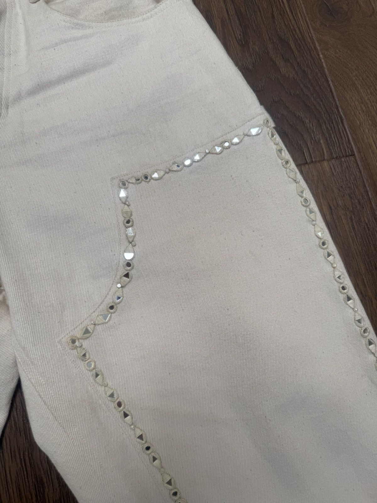 Kartik Research Kartik Research Mirror Double Knee Carpenter Pants Size US 32 / EU 48 - 4 Thumbnail