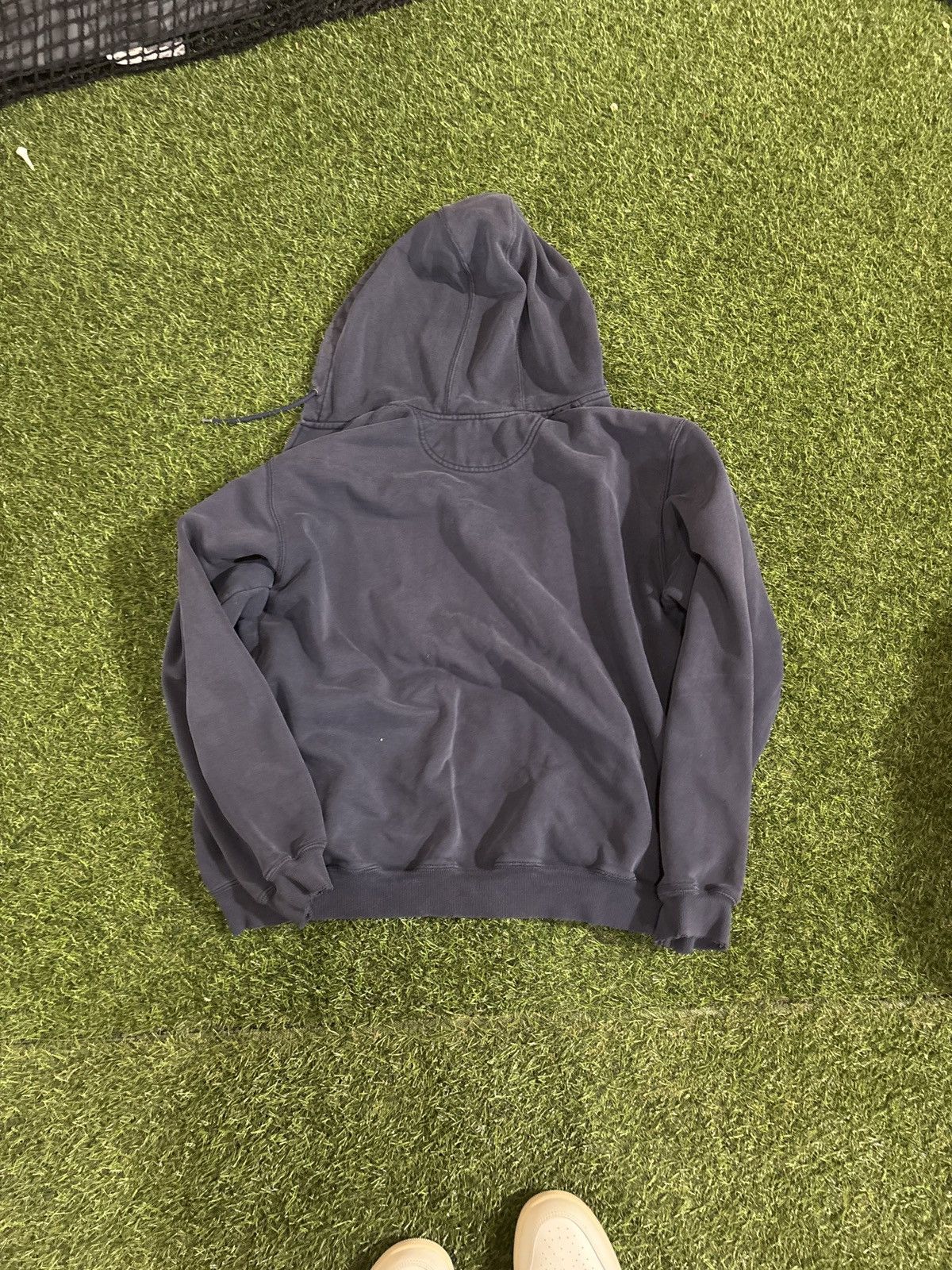 Carhartt distressed blue carhartt zip hoodie Size US L / EU 52-54 / 3 - 3 Thumbnail