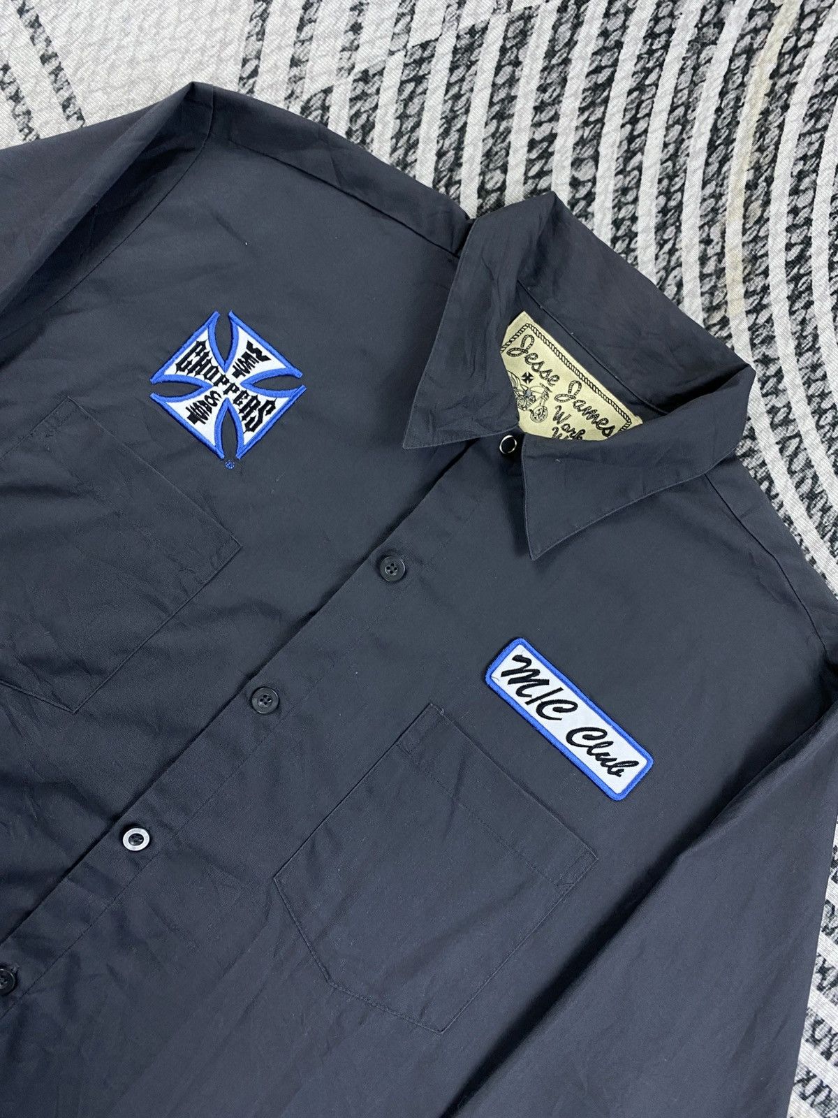West Coast Choppers West Coast Choppers Jesse James Button Up Shirt Size US M / EU 48-50 / 2 - 7 Thumbnail