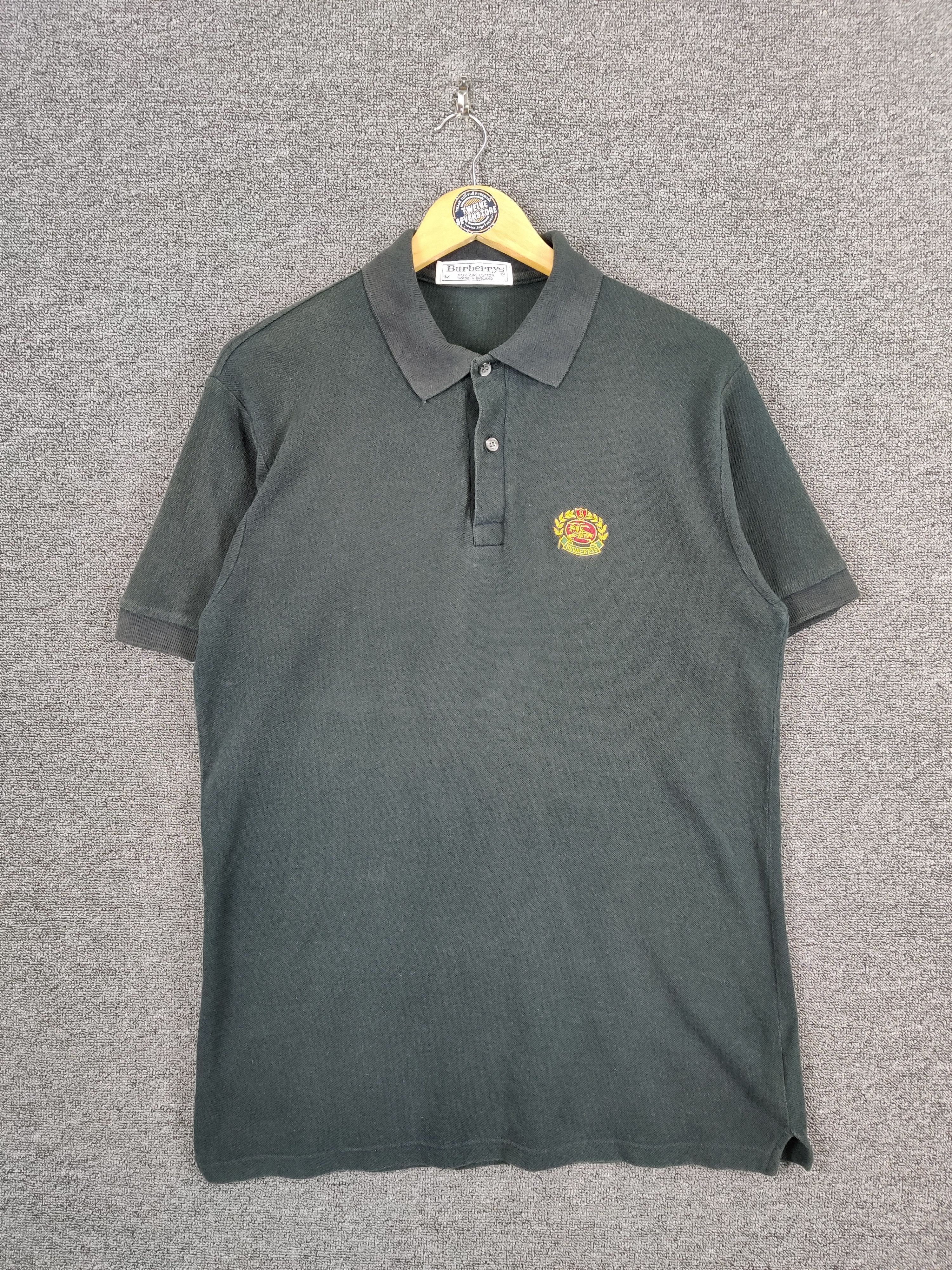 Burberry Vintage Burberrys Polos Button Ups Tshirt Size US M / EU 48-50 / 2 - 1 Thumbnail