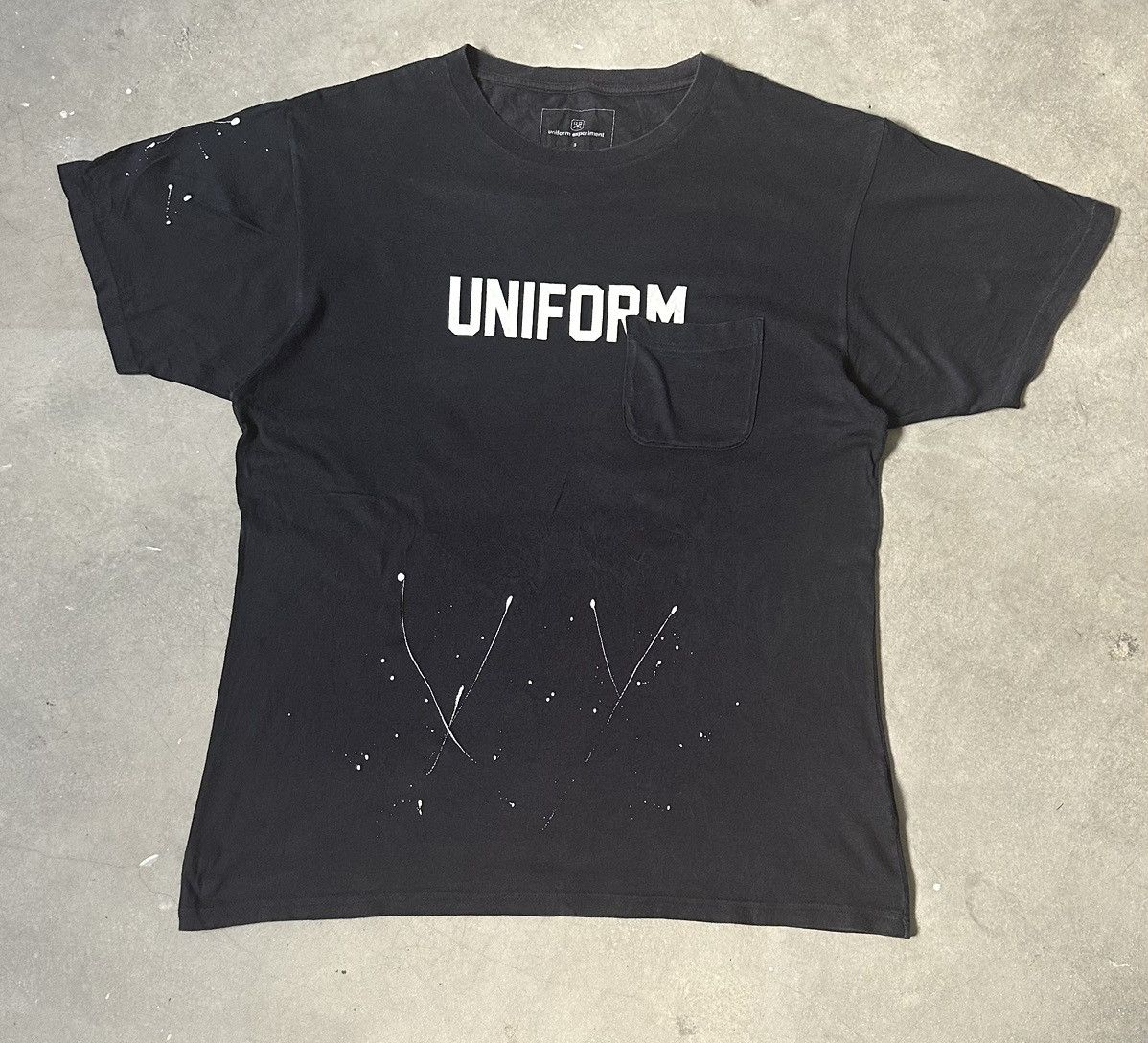 uniform experiment UNIFORM EXPERIMENT PAINT SPLASH TEE Size US M / EU 48-50 / 2 - 1 Thumbnail