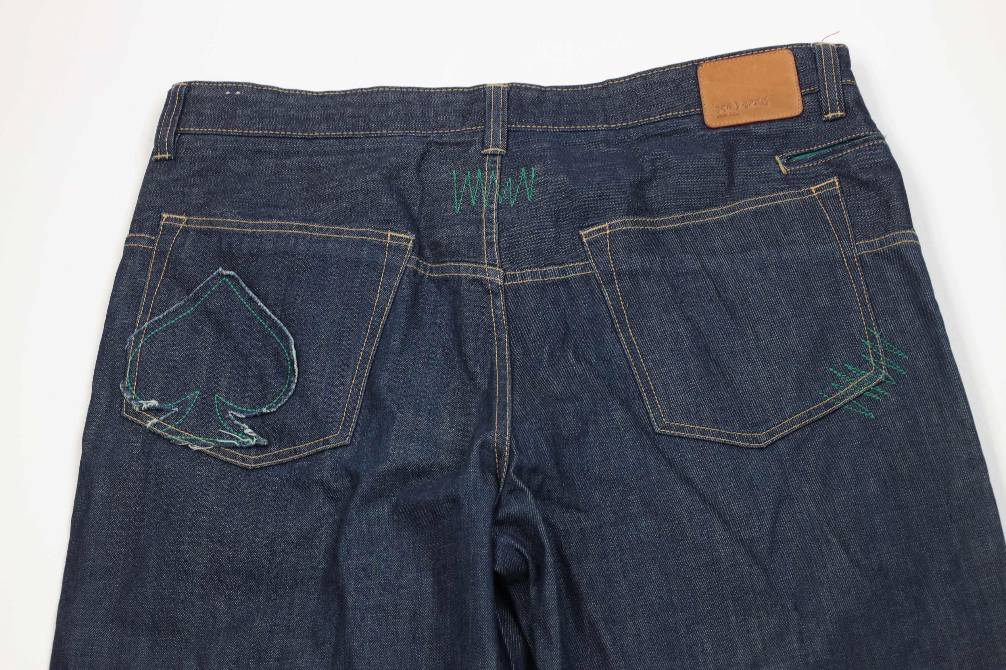 Vintage Vintage Y2K Enyce Spade Baggy Fit Wide Leg Denim Jeans Blue Size US 40 / EU 56 - 10 Thumbnail